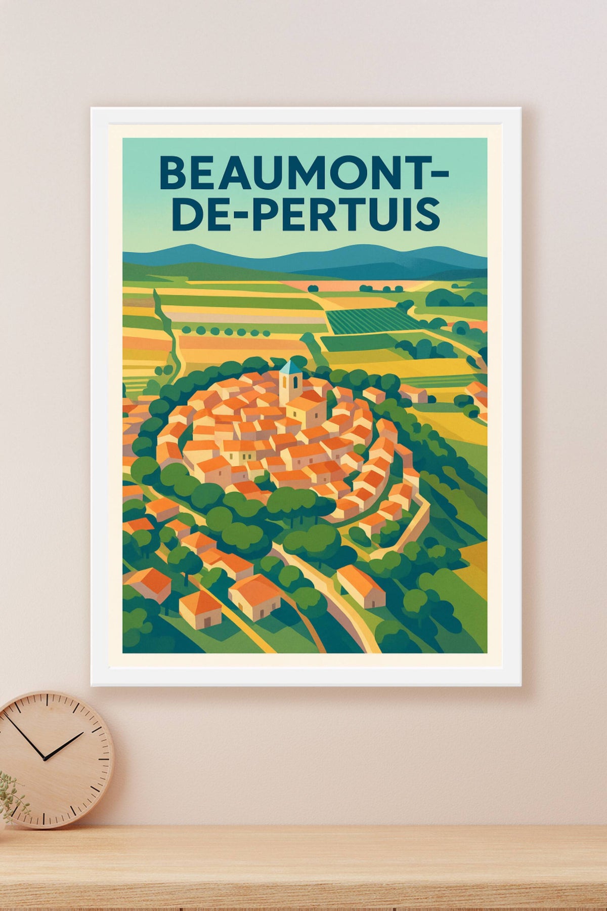 Affiche de Beaumont-de-Pertuis - Charme champêtre au cœur de la Provence