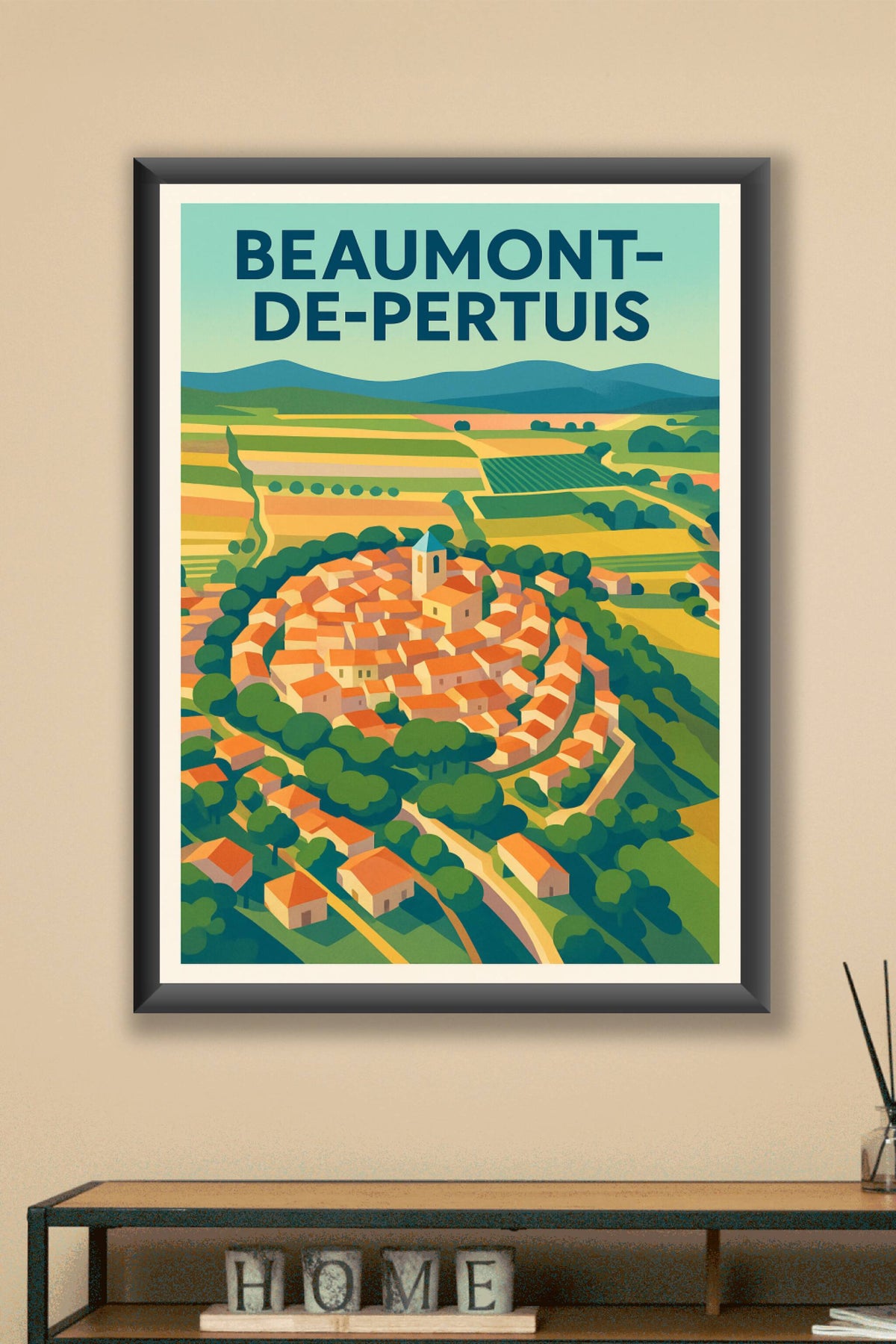 Affiche de Beaumont-de-Pertuis - Charme champêtre au cœur de la Provence
