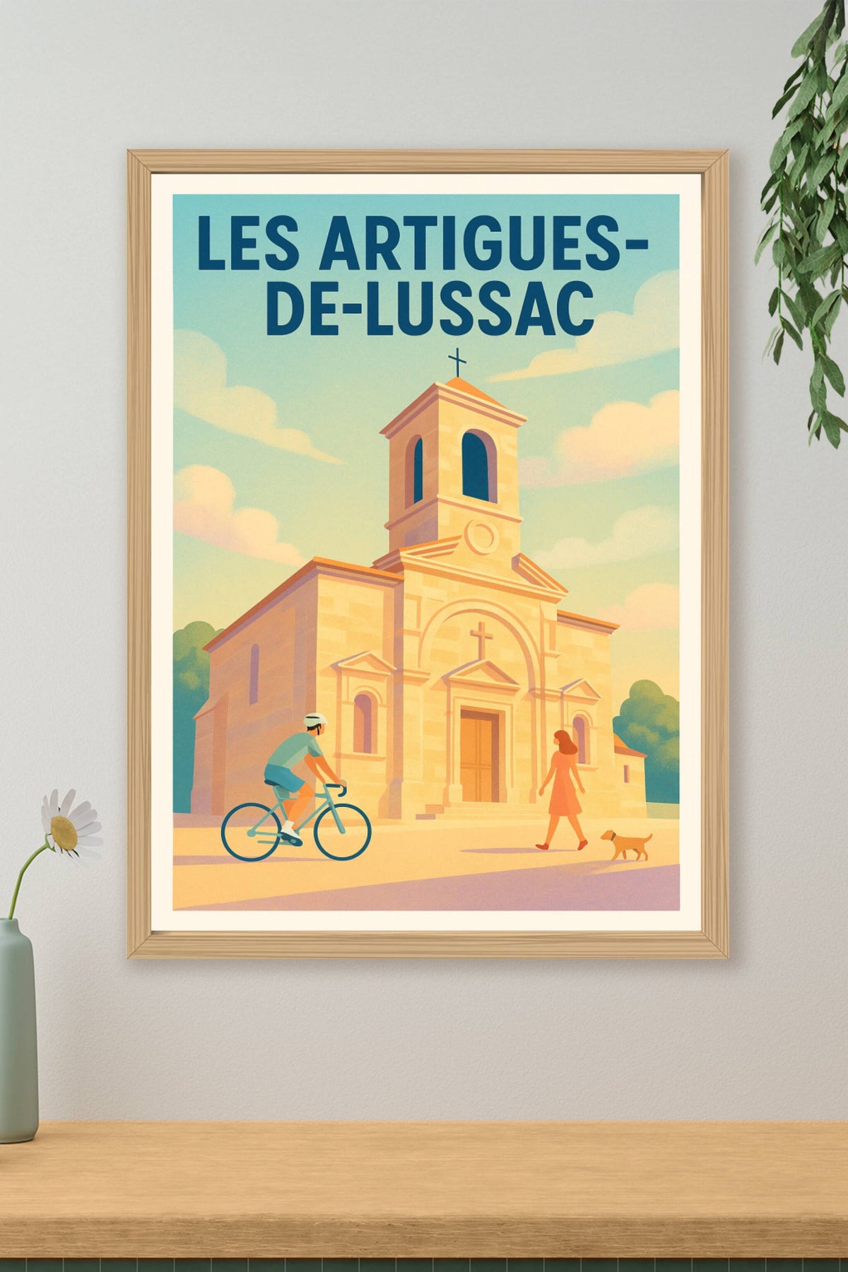 Affiche de Les Artigues-de-Lussac - Charme et tranquillité au cœur du village