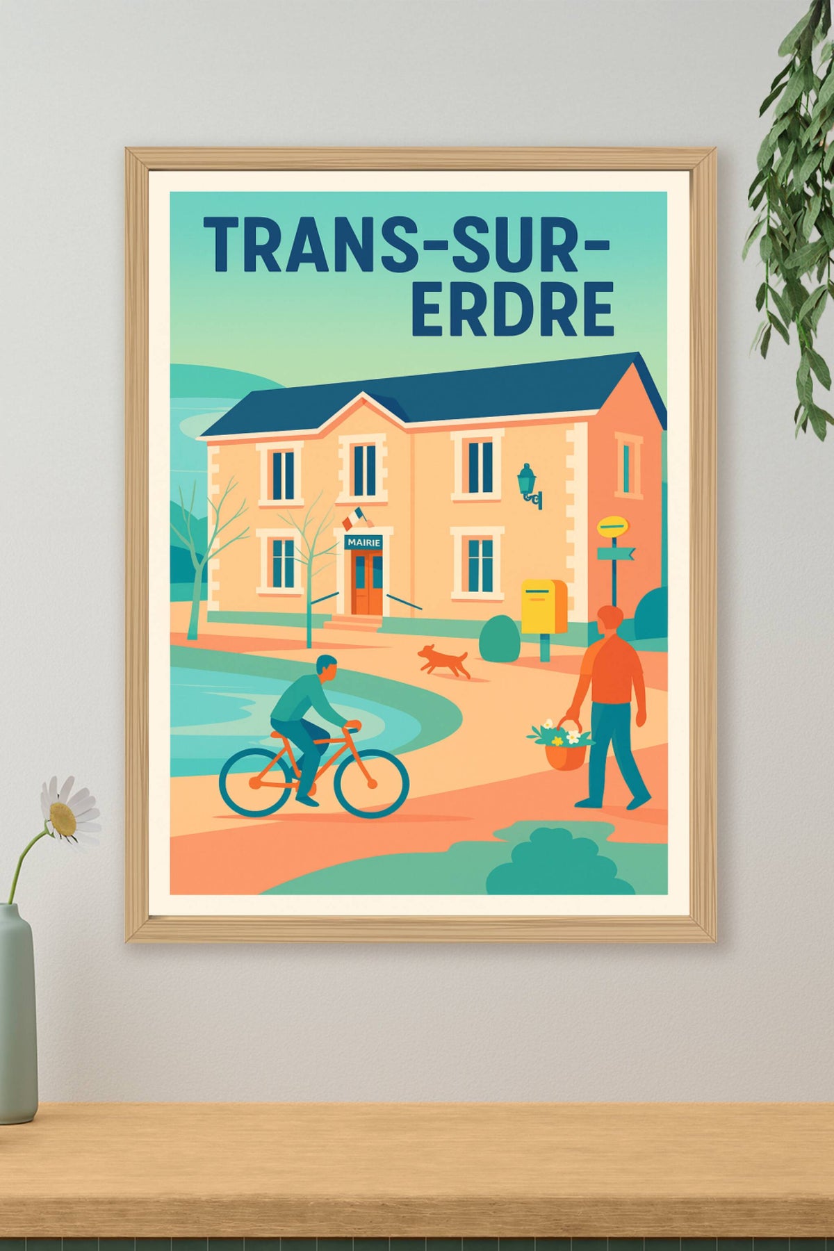 Affiche de Trans-sur-Erdre - Charme tranquille au cœur de la vie locale