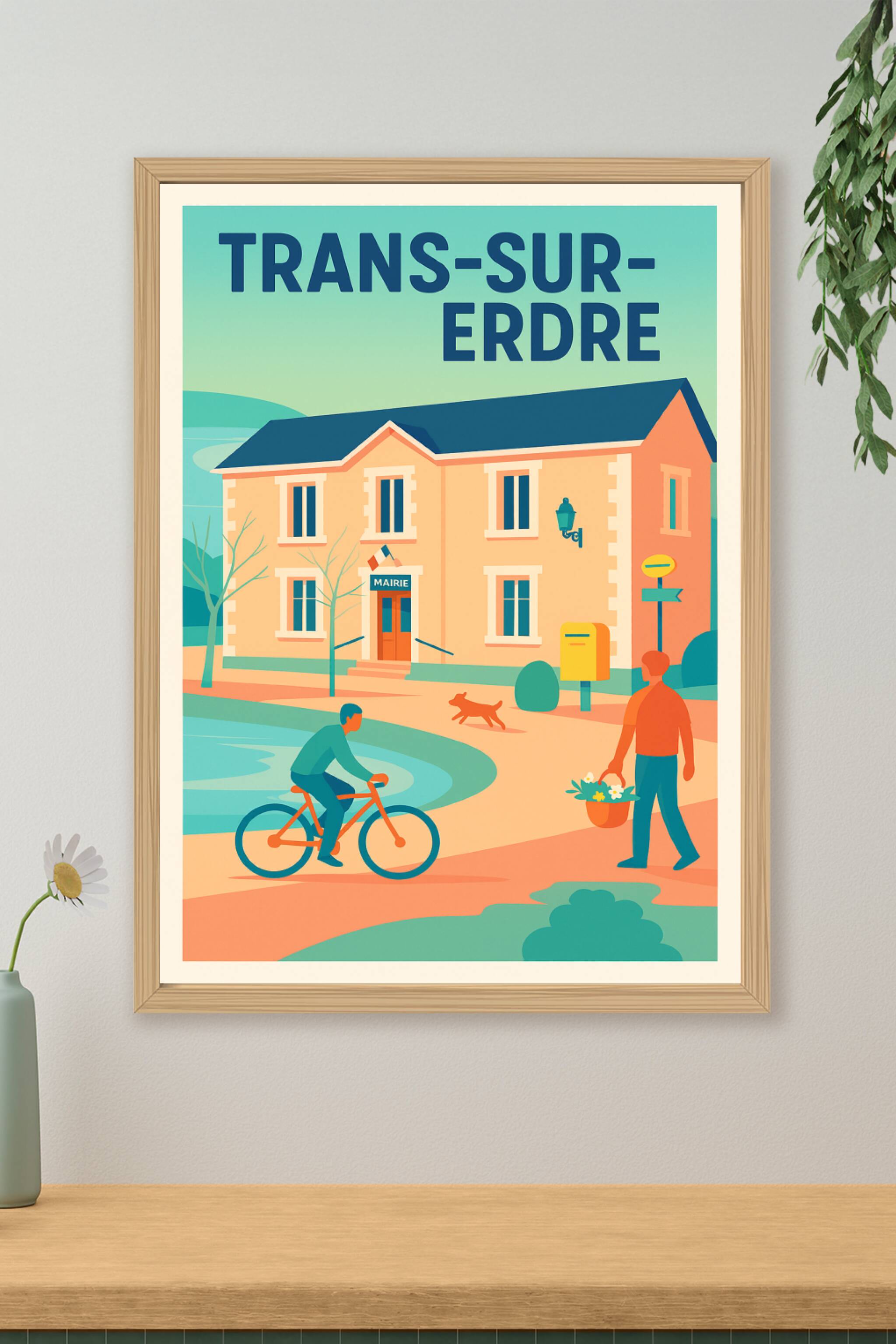 Affiche de Trans-sur-Erdre - Charme tranquille au cœur de la vie locale