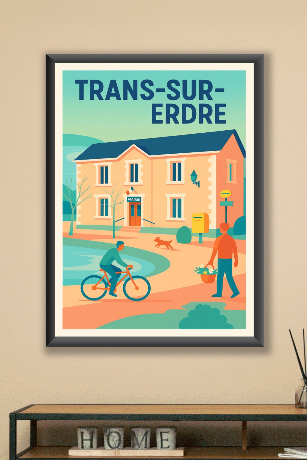 Affiche de Trans-sur-Erdre - Charme tranquille au cœur de la vie locale
