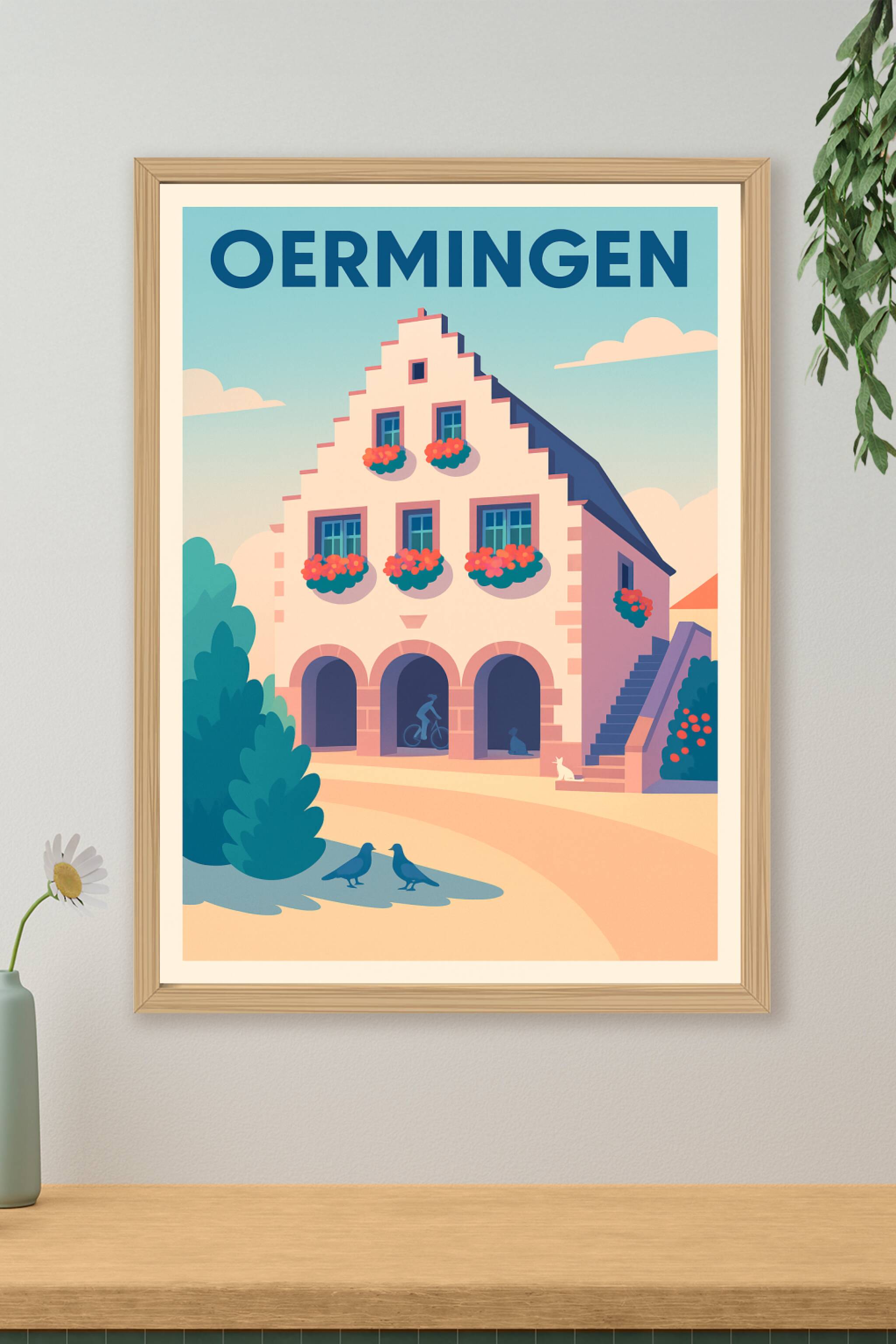 Affiche de Oermingen - Charme et douceur d'un village pittoresque
