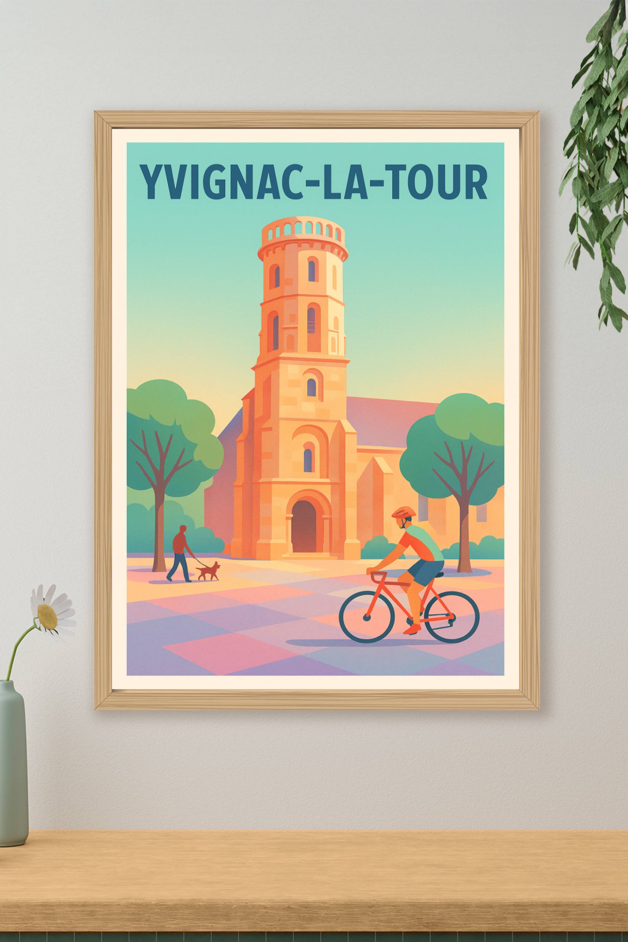 Affiche de Yvignac-la-Tour - L'élégance architecturale au cœur de la nature