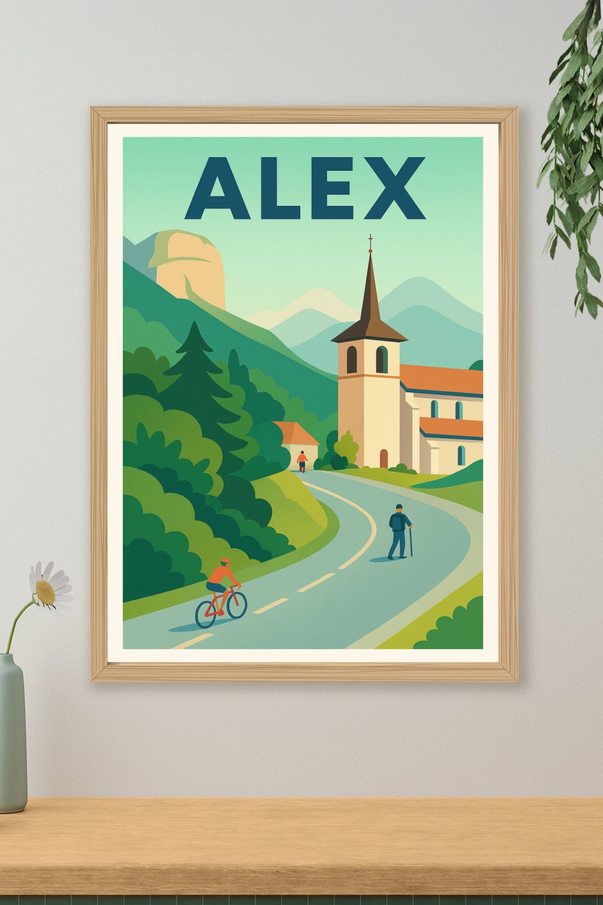 Affiche de Alex - Escapade paisible au cœur des montagnes