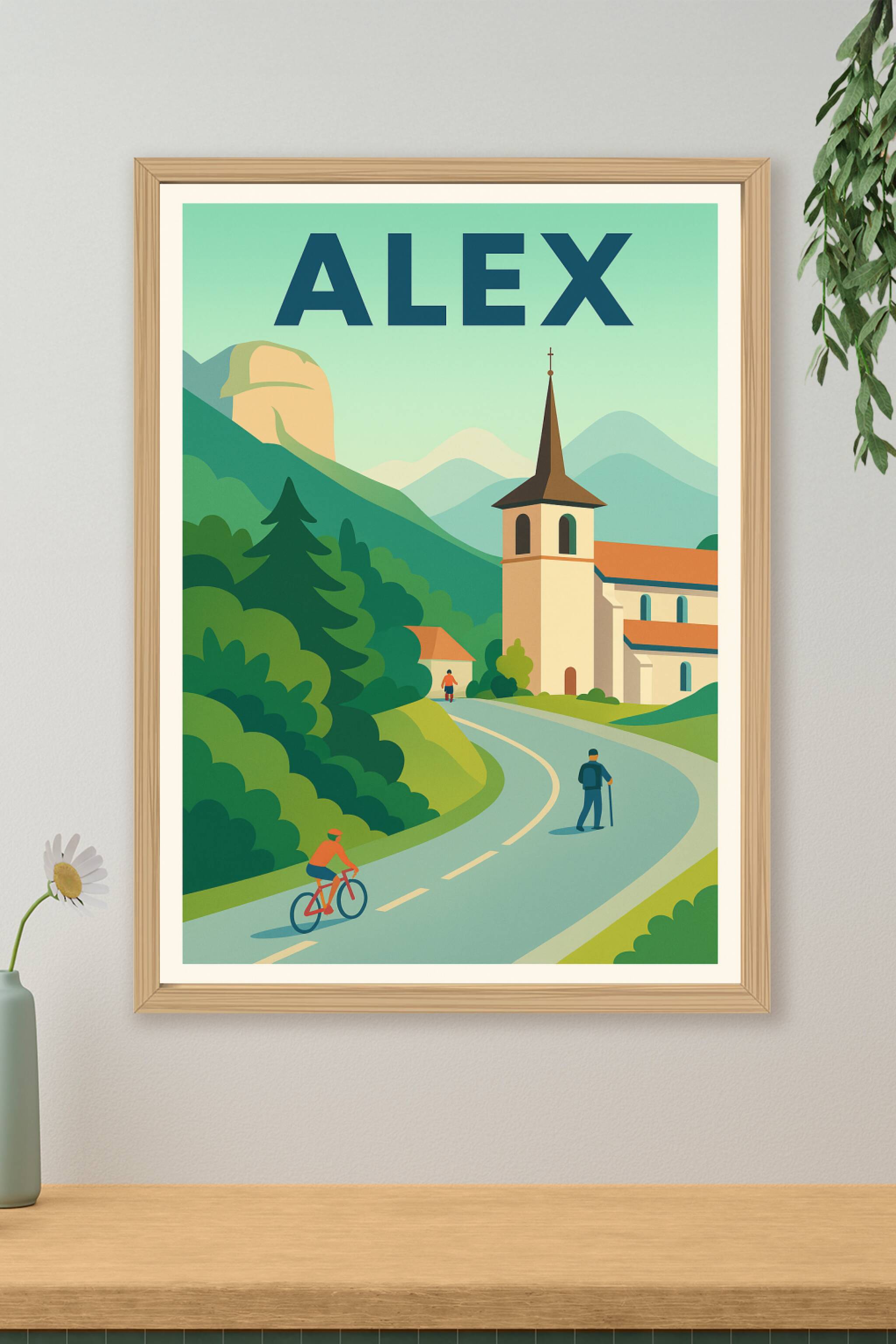 Affiche de Alex - Escapade paisible au cœur des montagnes