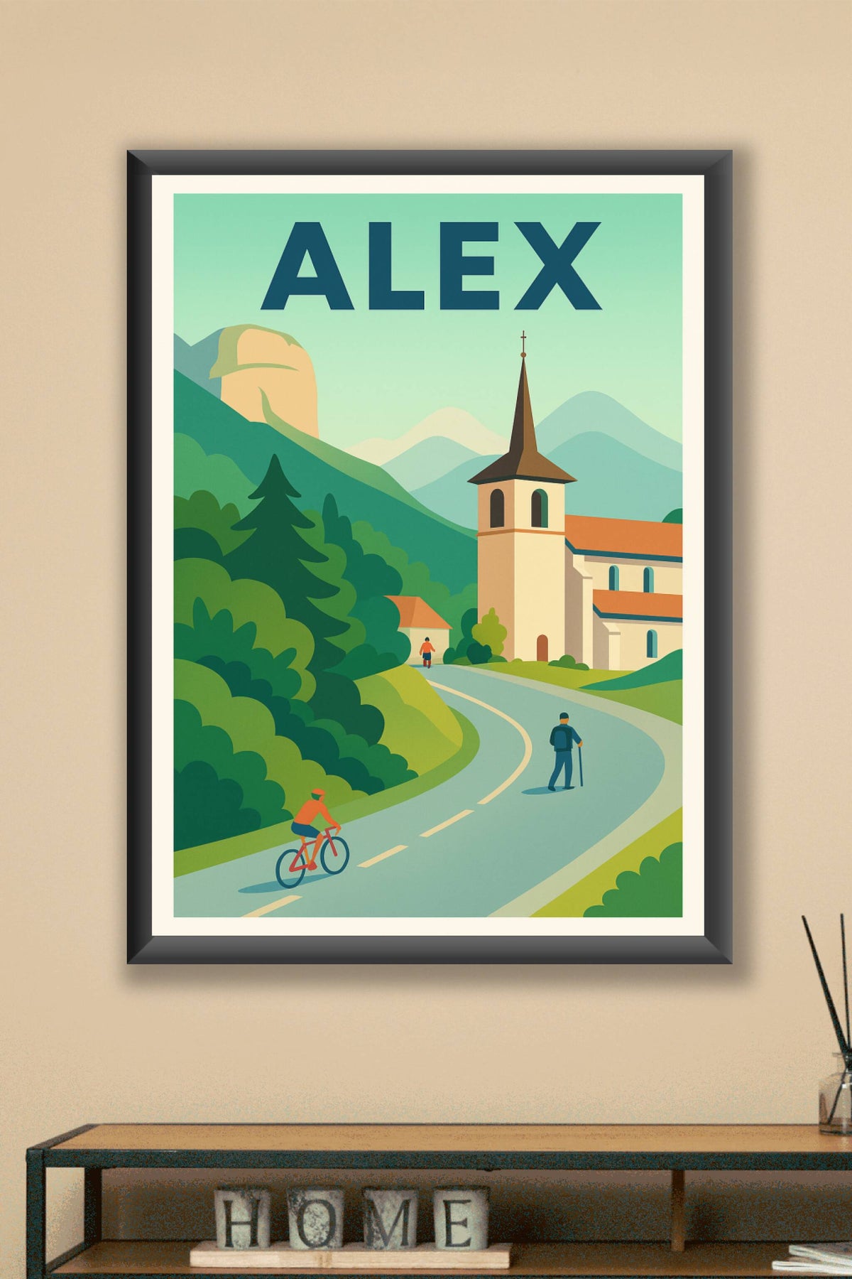 Affiche de Alex - Escapade paisible au cœur des montagnes