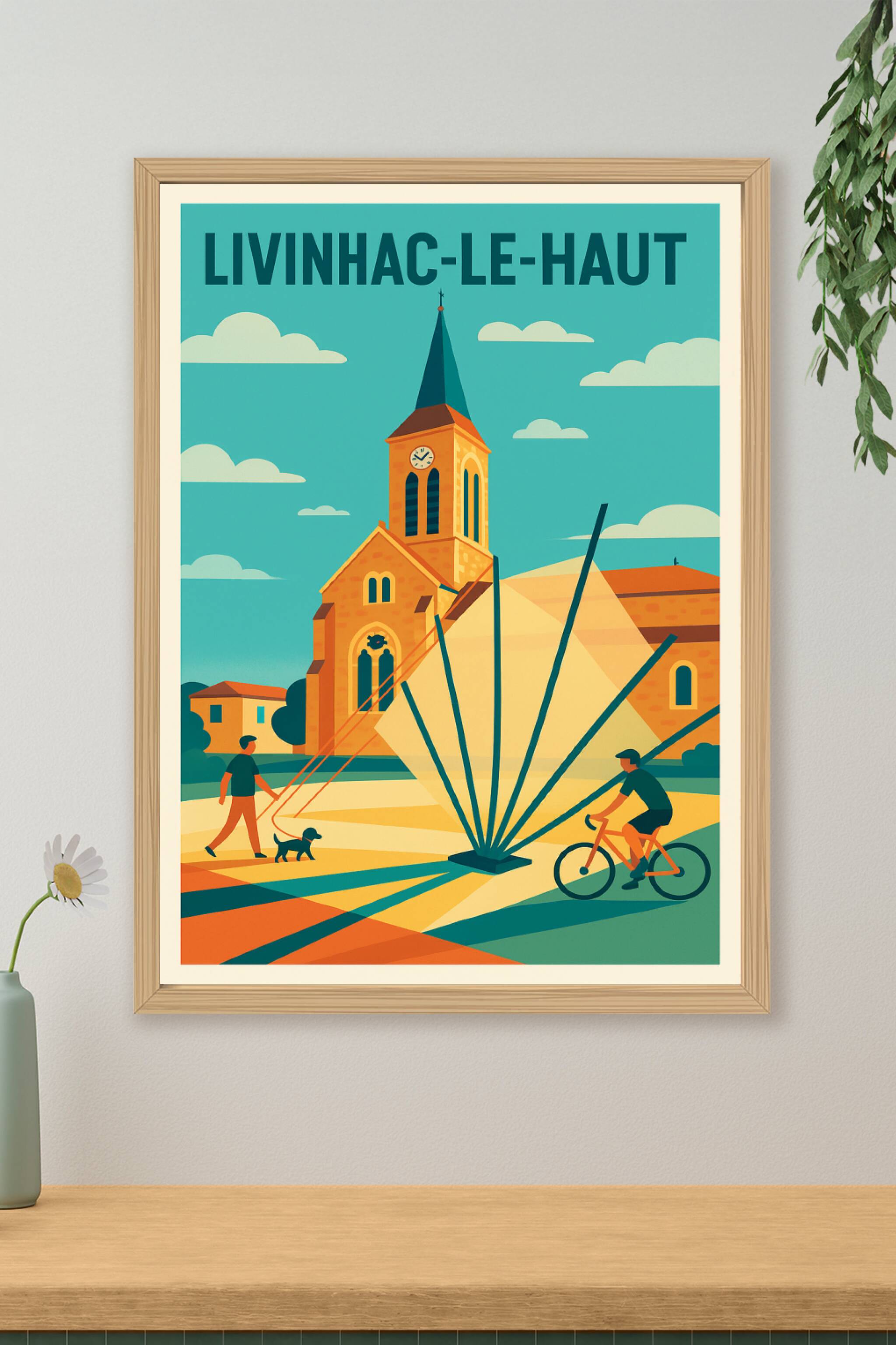 Affiche de Livinhac-le-Haut - Un village au charme authentique