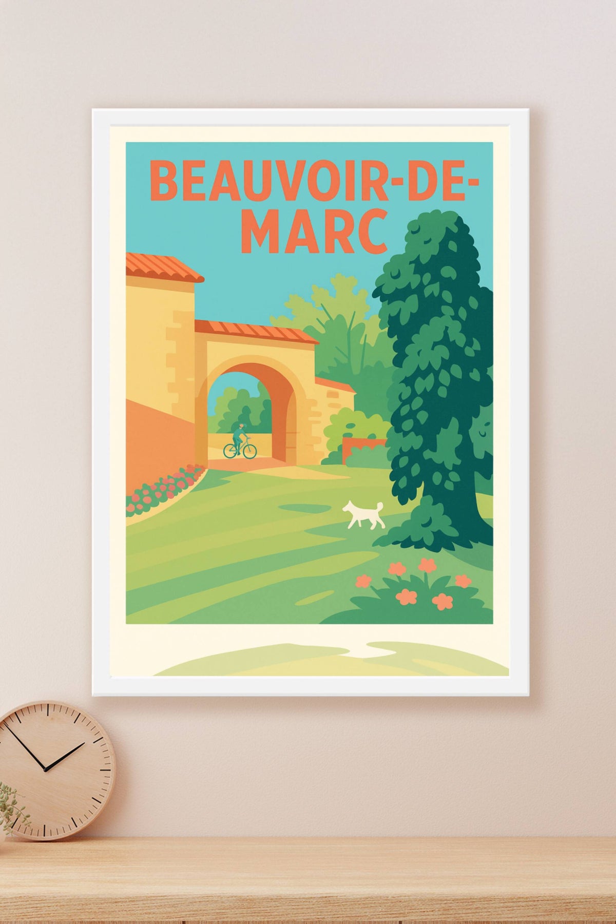 Affiche de Beauvoir-de-Marc - Charme bucolique en pleine nature