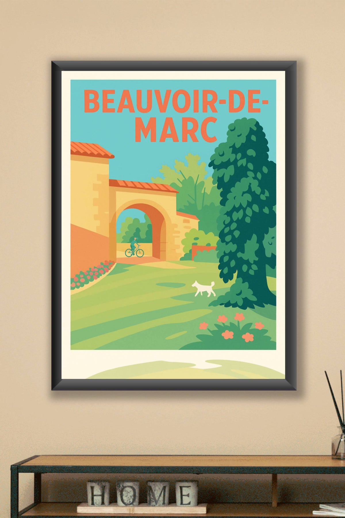 Affiche de Beauvoir-de-Marc - Charme bucolique en pleine nature