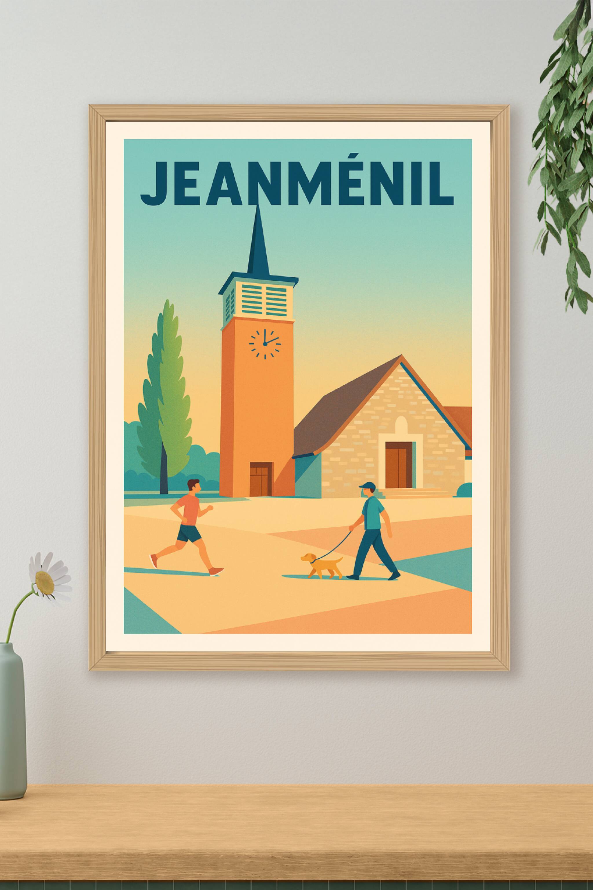 Affiche de Jeanménil - Le charme paisible au quotidien
