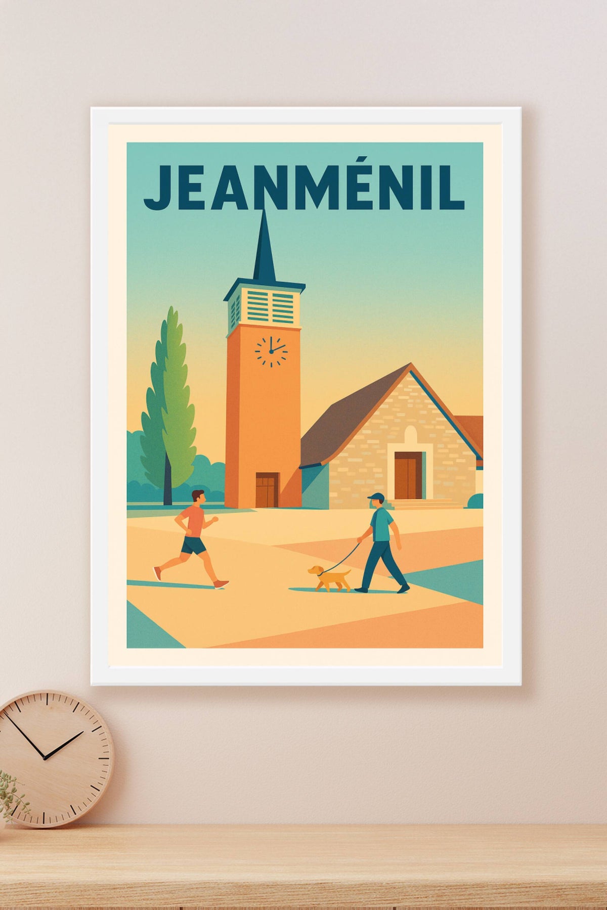 Affiche de Jeanménil - Le charme paisible au quotidien