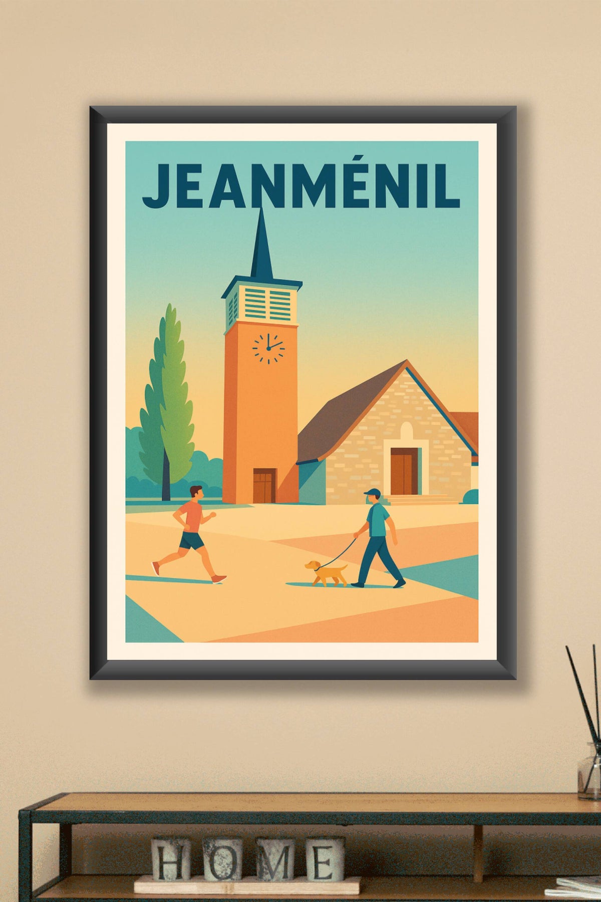 Affiche de Jeanménil - Le charme paisible au quotidien