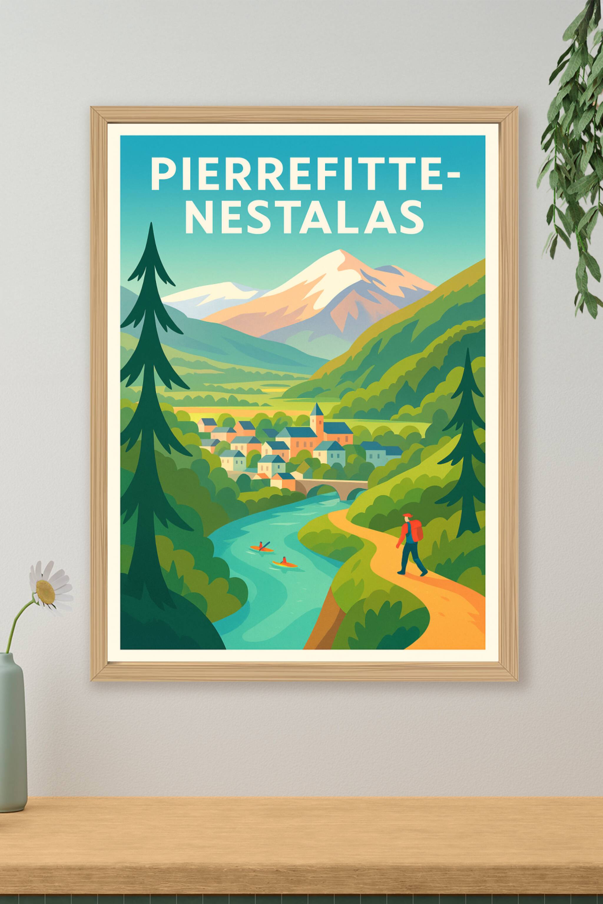 Affiche de Pierrefitte-Nestalas - Évasion nature au cœur des montagnes