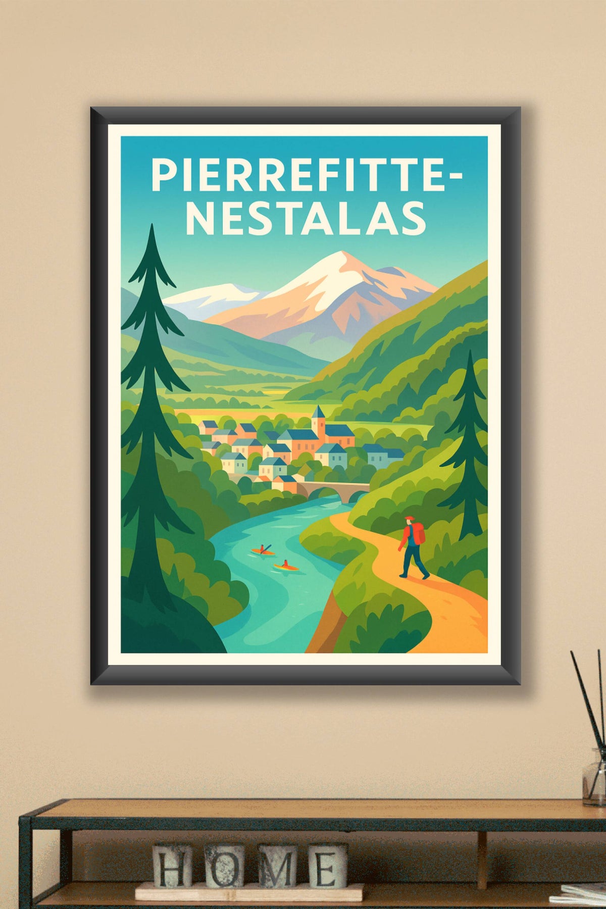 Affiche de Pierrefitte-Nestalas - Évasion nature au cœur des montagnes