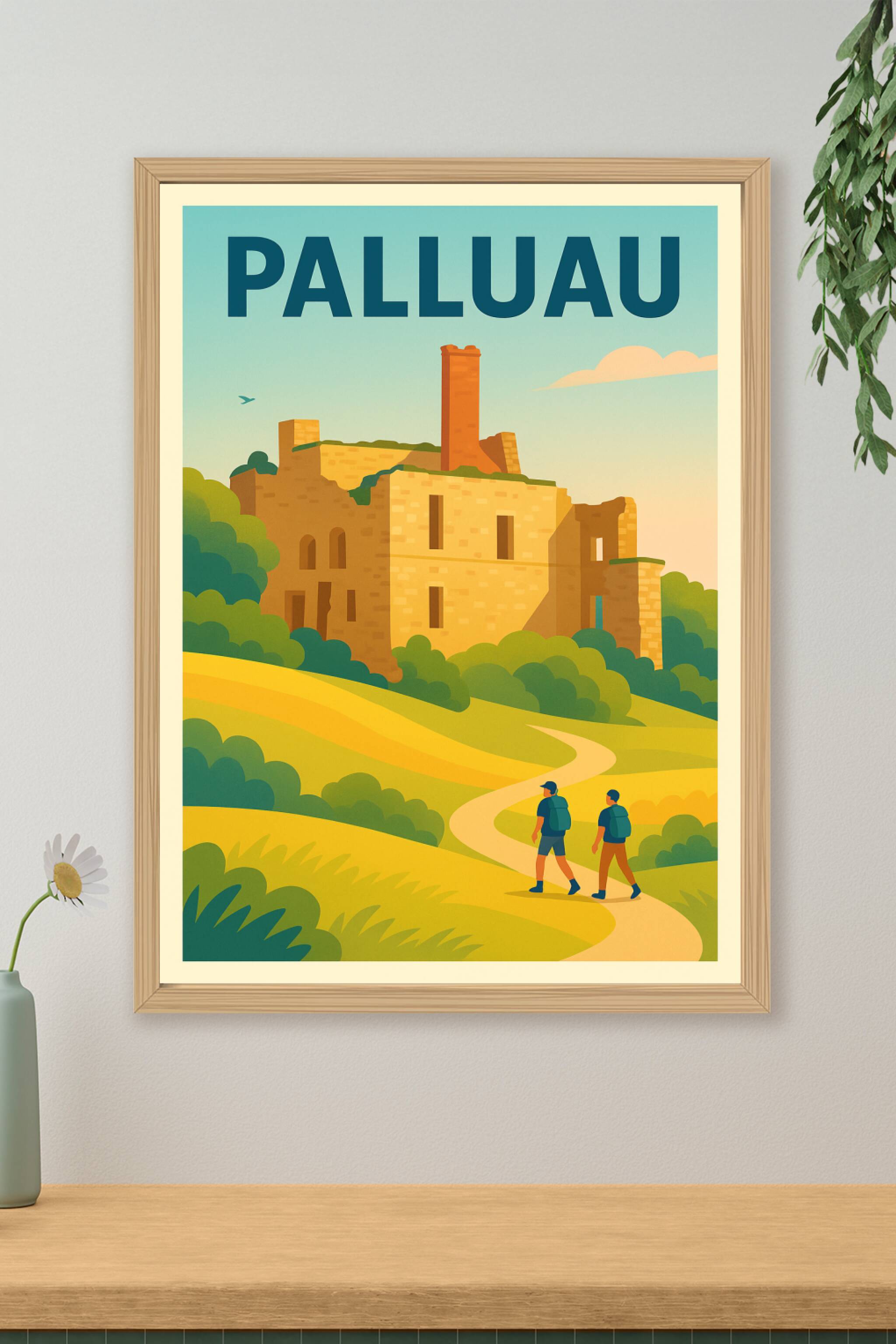 Affiche de Palluau - Escapade au cœur du patrimoine