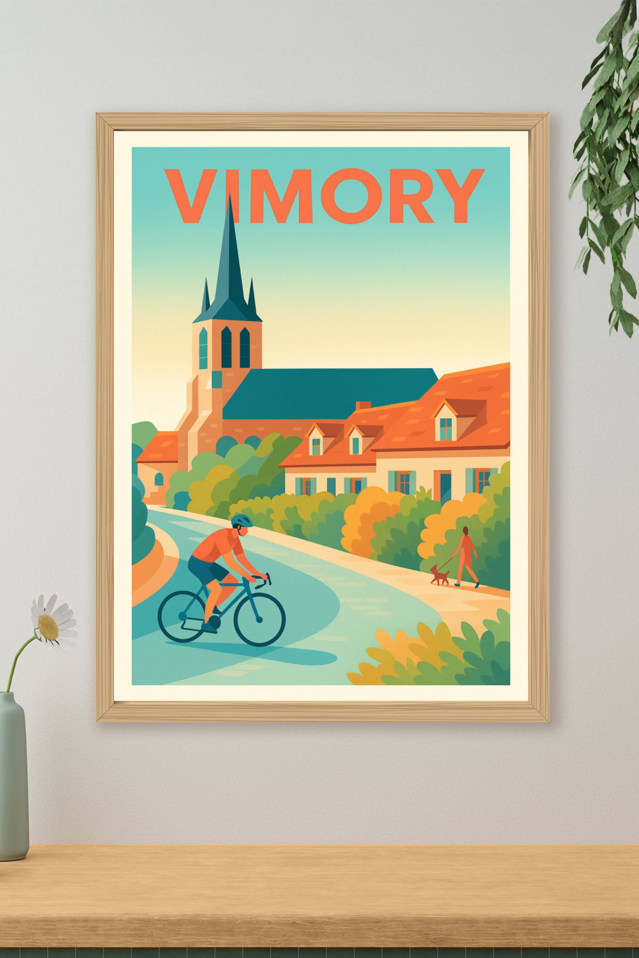Affiche de Vimory - Charme bucolique et douceur de vivre