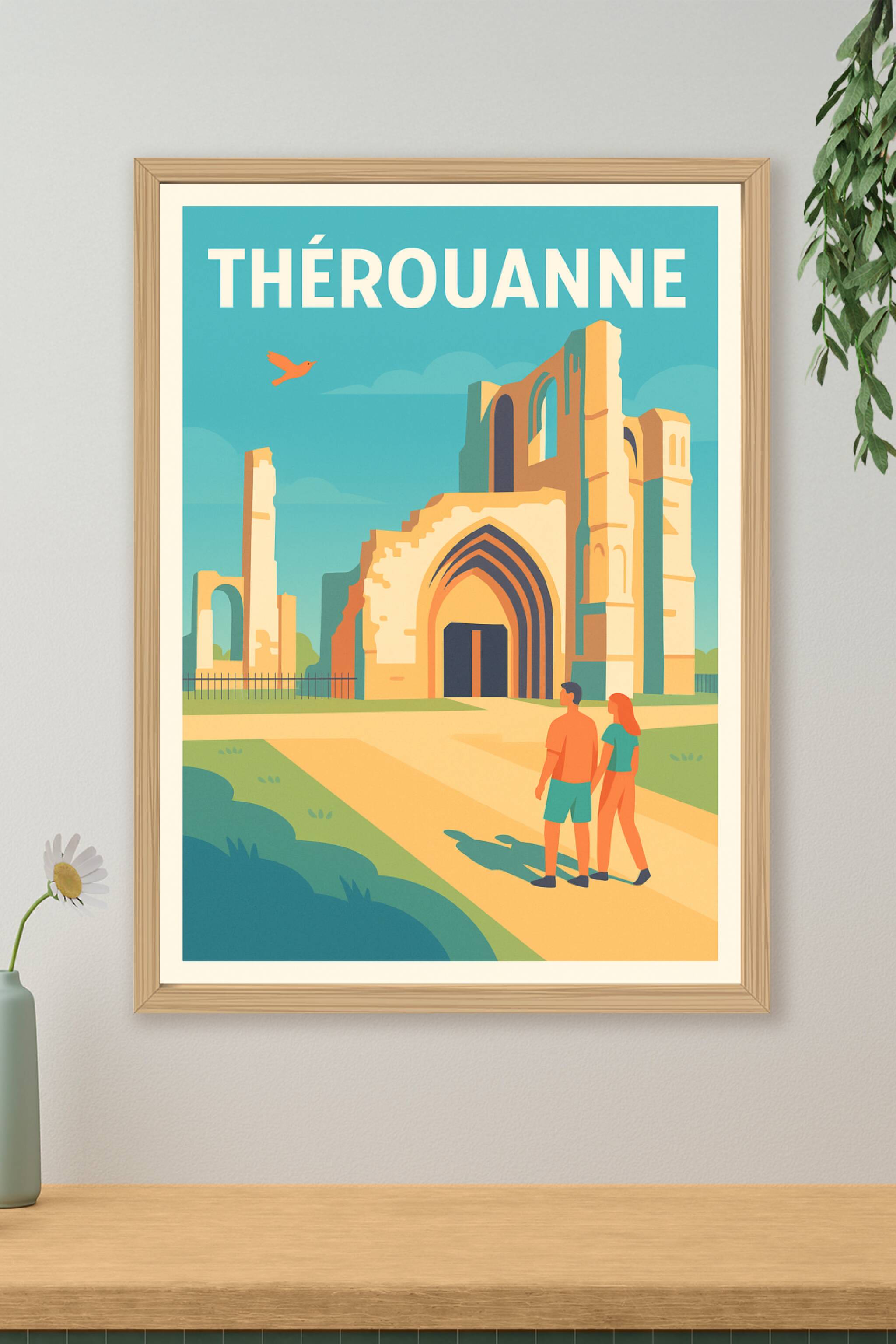 Affiche de Thérouanne - Voyage au cœur des ruines historiques