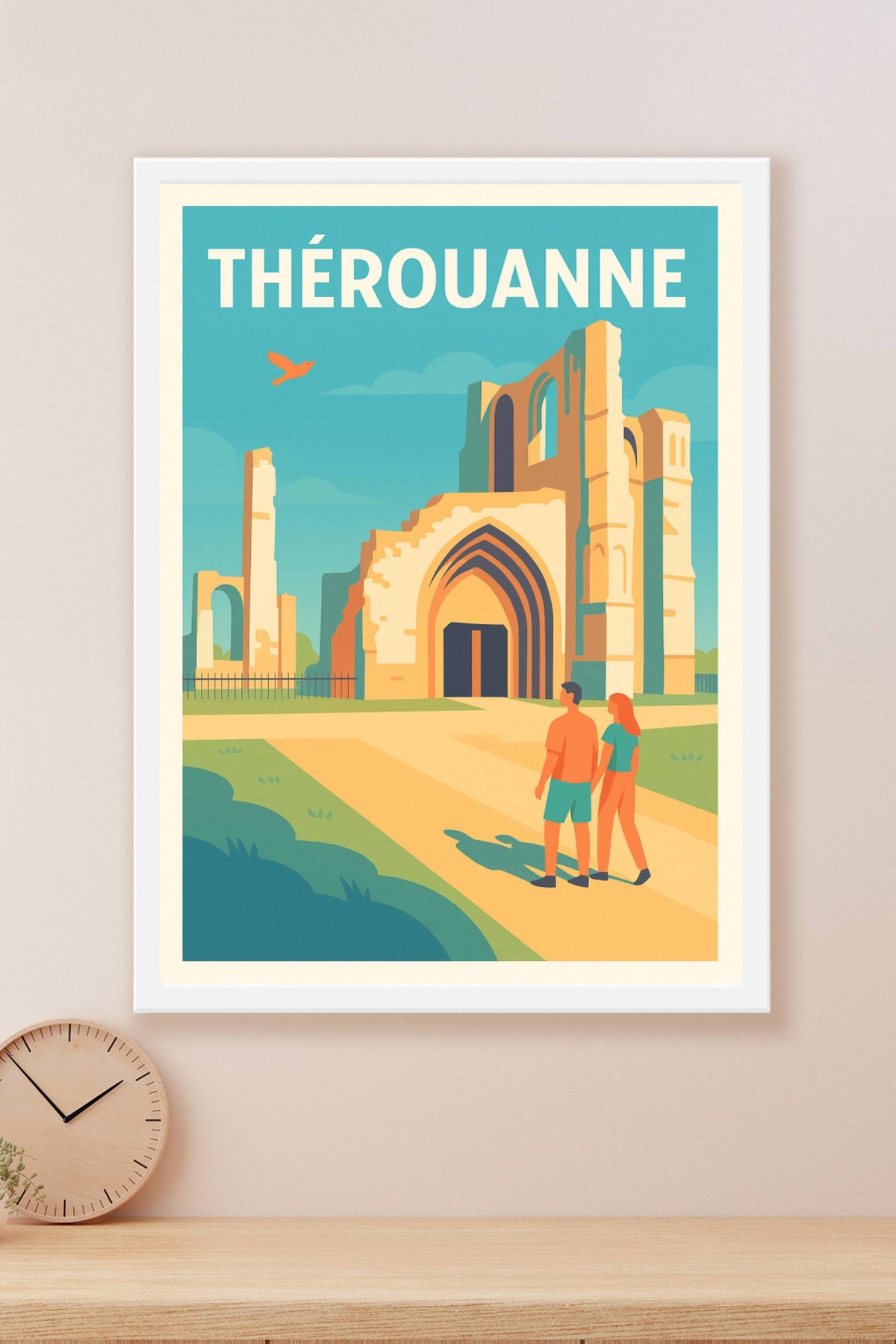 Affiche de Thérouanne - Voyage au cœur des ruines historiques