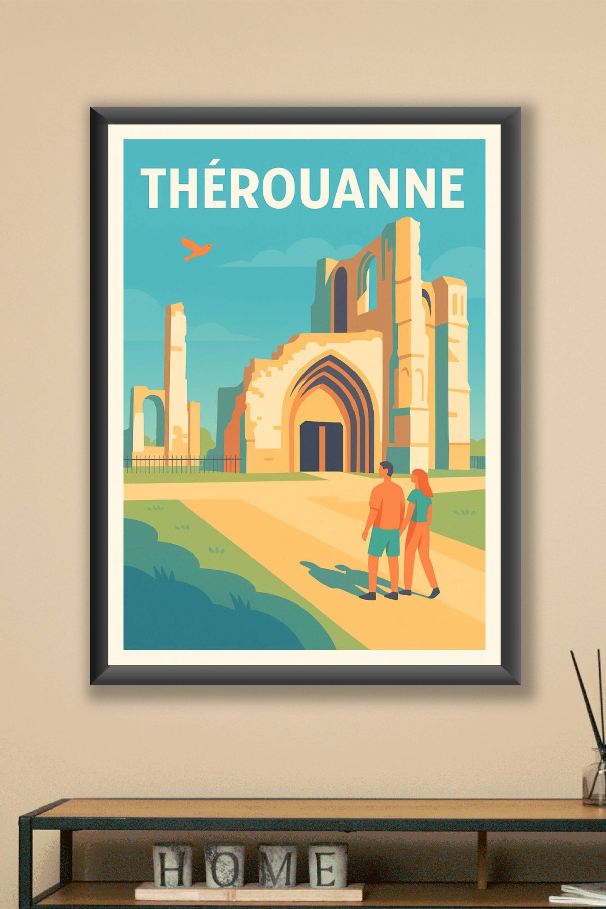 Affiche de Thérouanne - Voyage au cœur des ruines historiques
