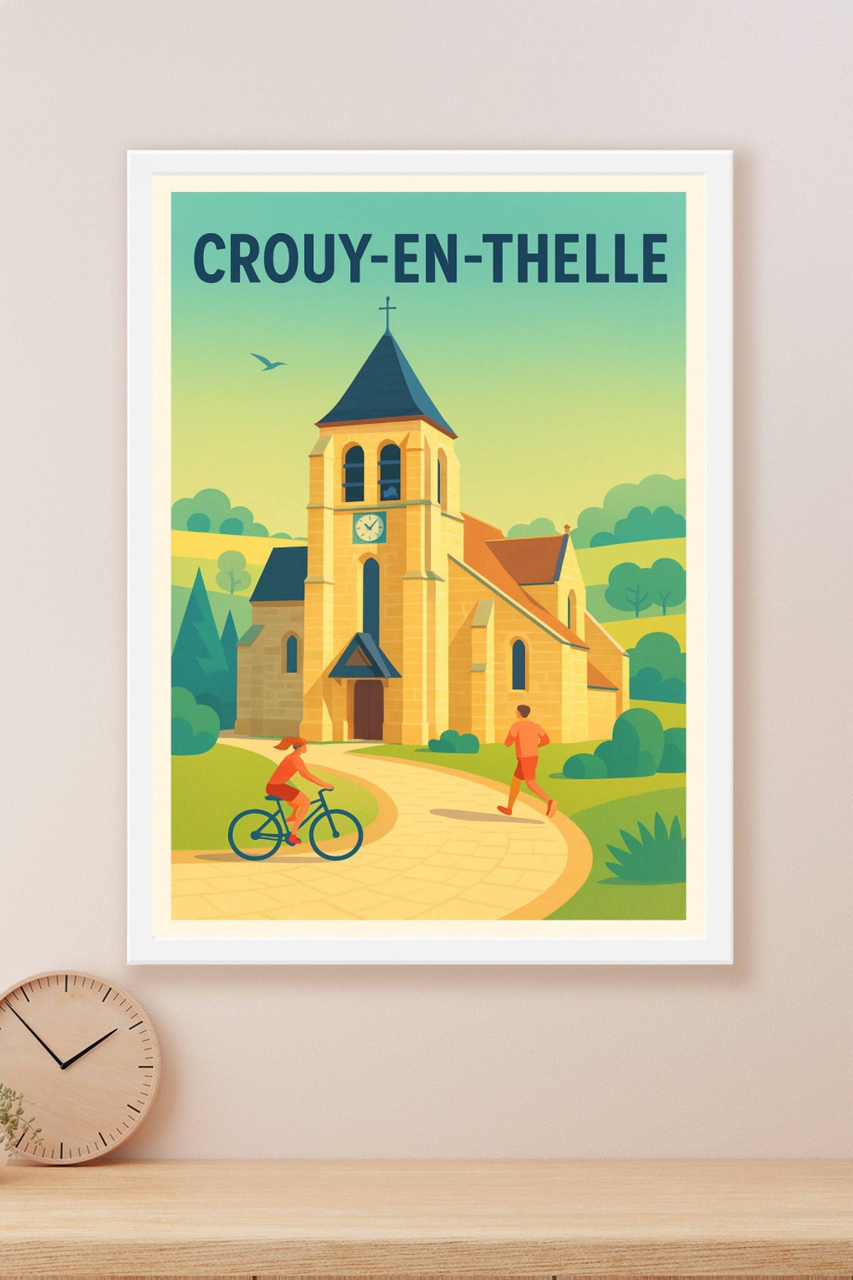 Affiche de Crouy-en-Thelle - Charme et sérénité au cœur du village