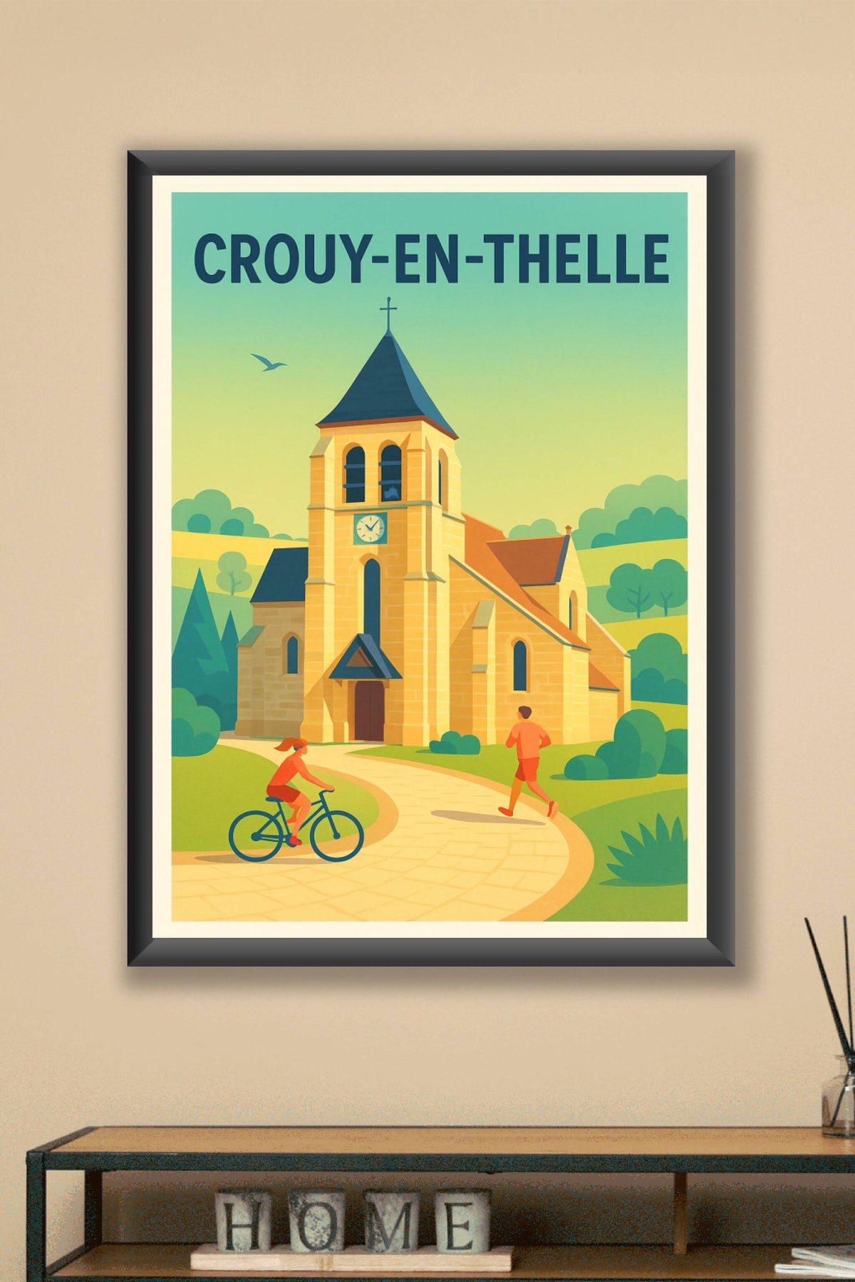 Affiche de Crouy-en-Thelle - Charme et sérénité au cœur du village