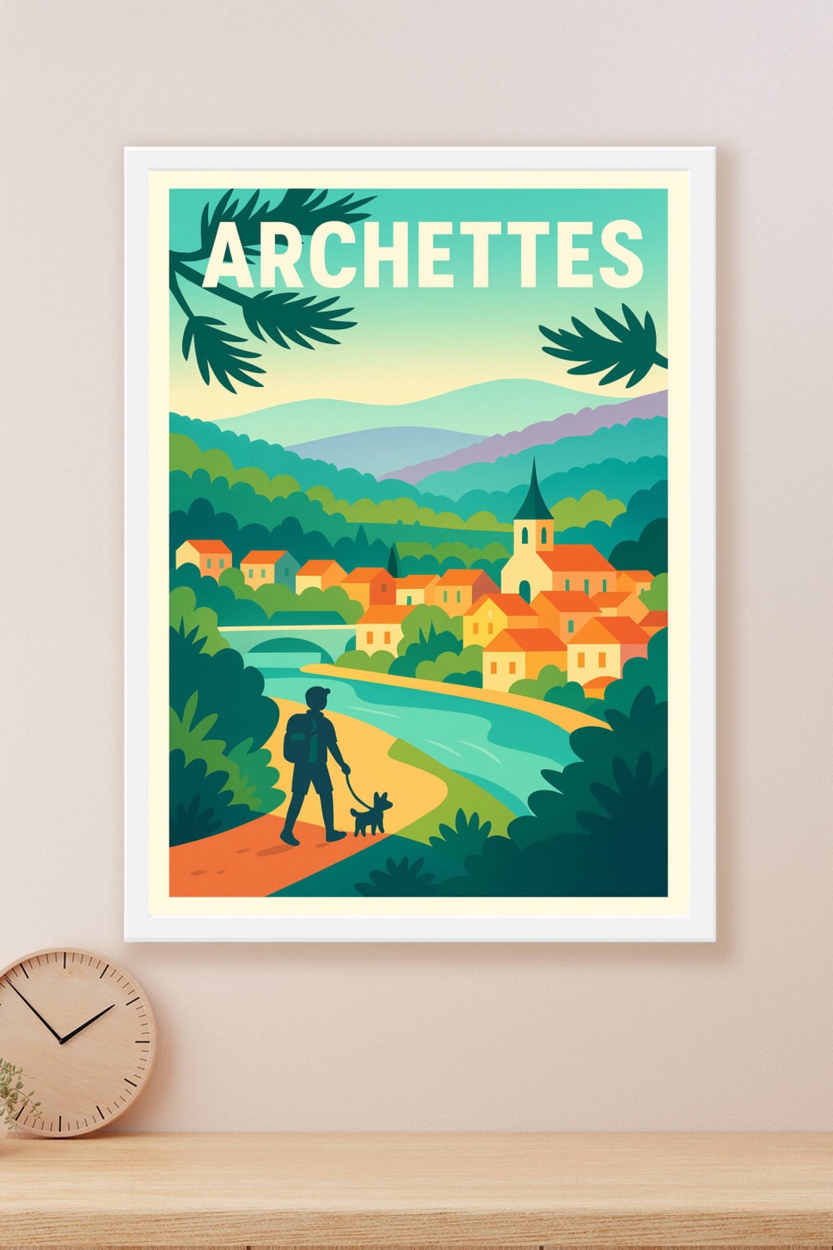 Affiche de Archettes - Un village de charme au cœur de la nature