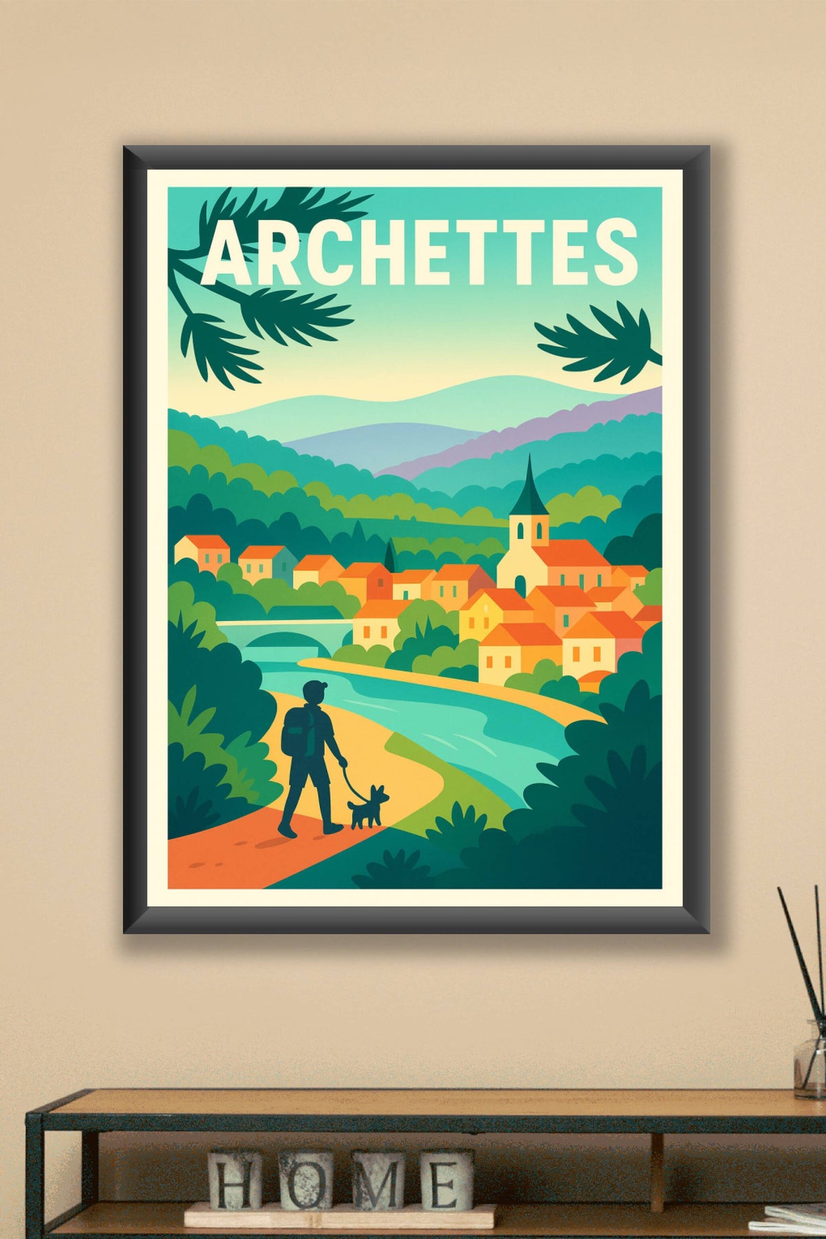 Affiche de Archettes - Un village de charme au cœur de la nature