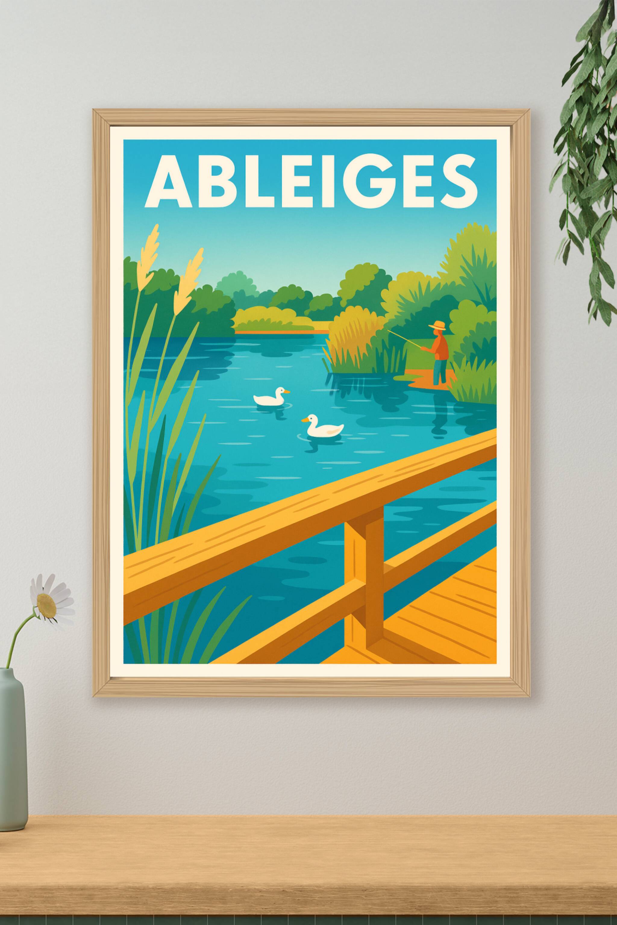 Affiche de Ableiges - Évasion bucolique au cœur de la nature