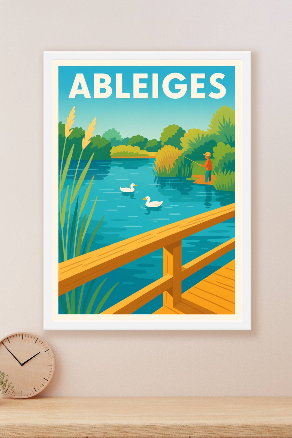 Affiche de Ableiges - Évasion bucolique au cœur de la nature