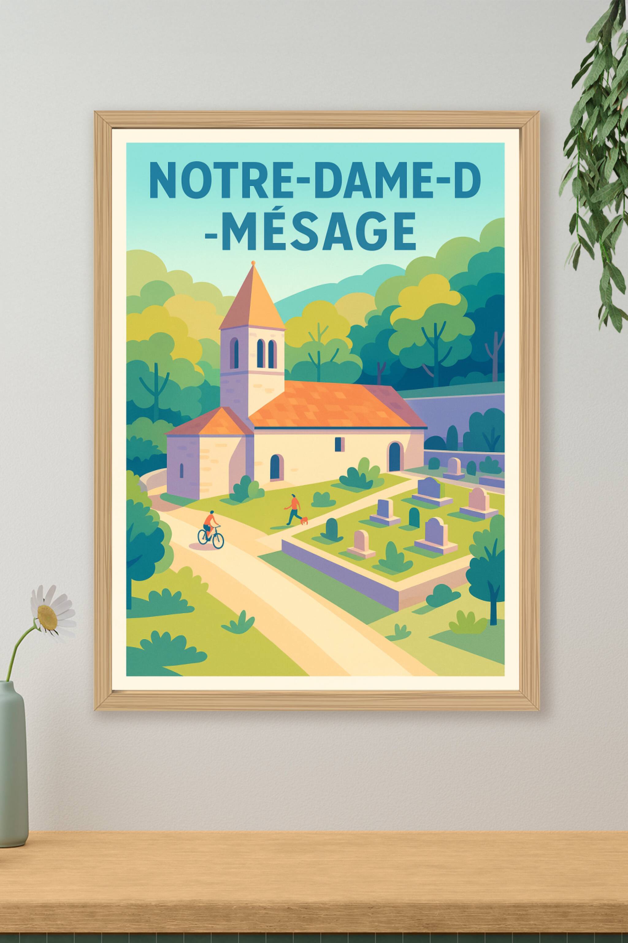 Affiche de Notre-Dame-de-Mésage - Havre de paix au cœur de la nature
