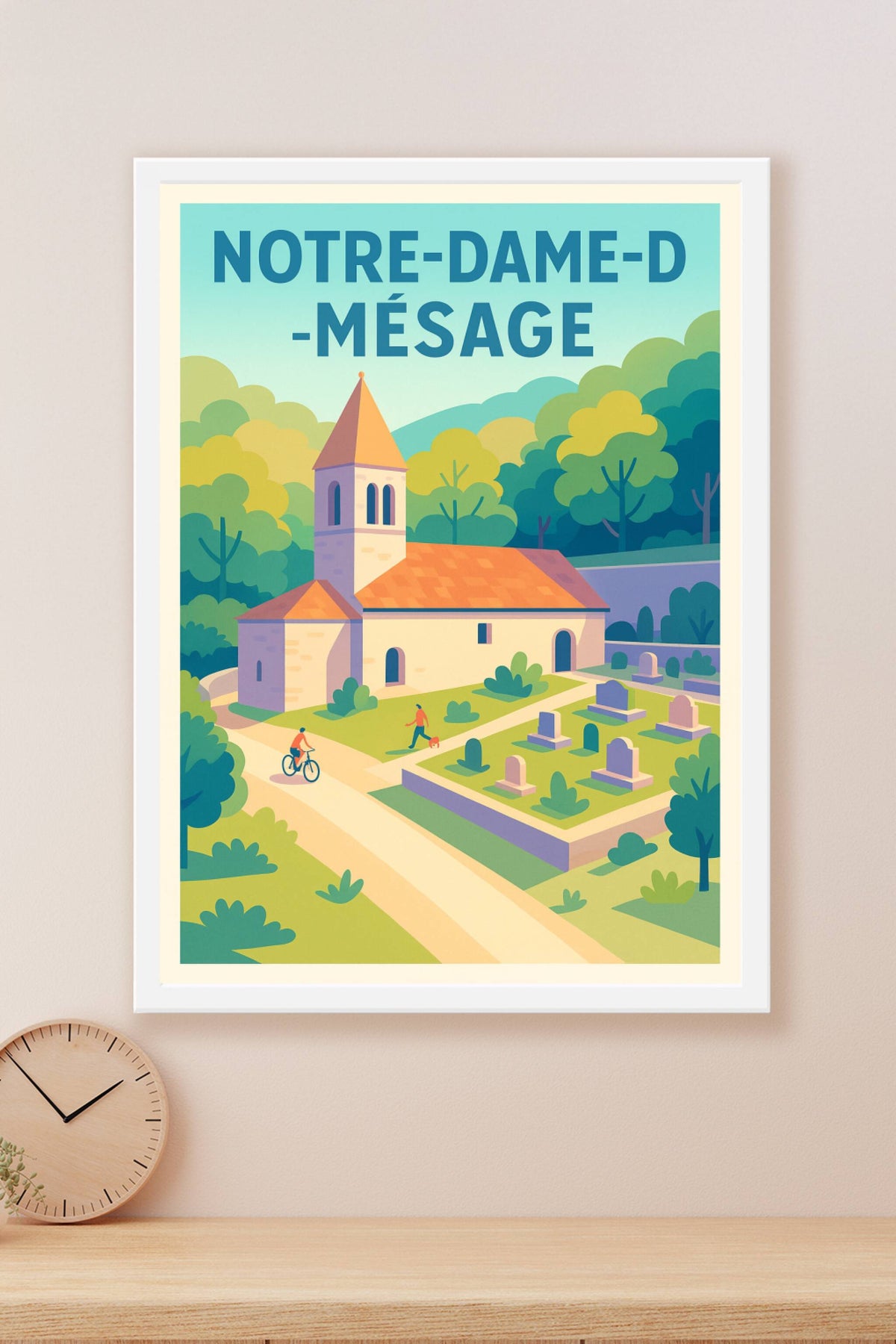 Affiche de Notre-Dame-de-Mésage - Havre de paix au cœur de la nature