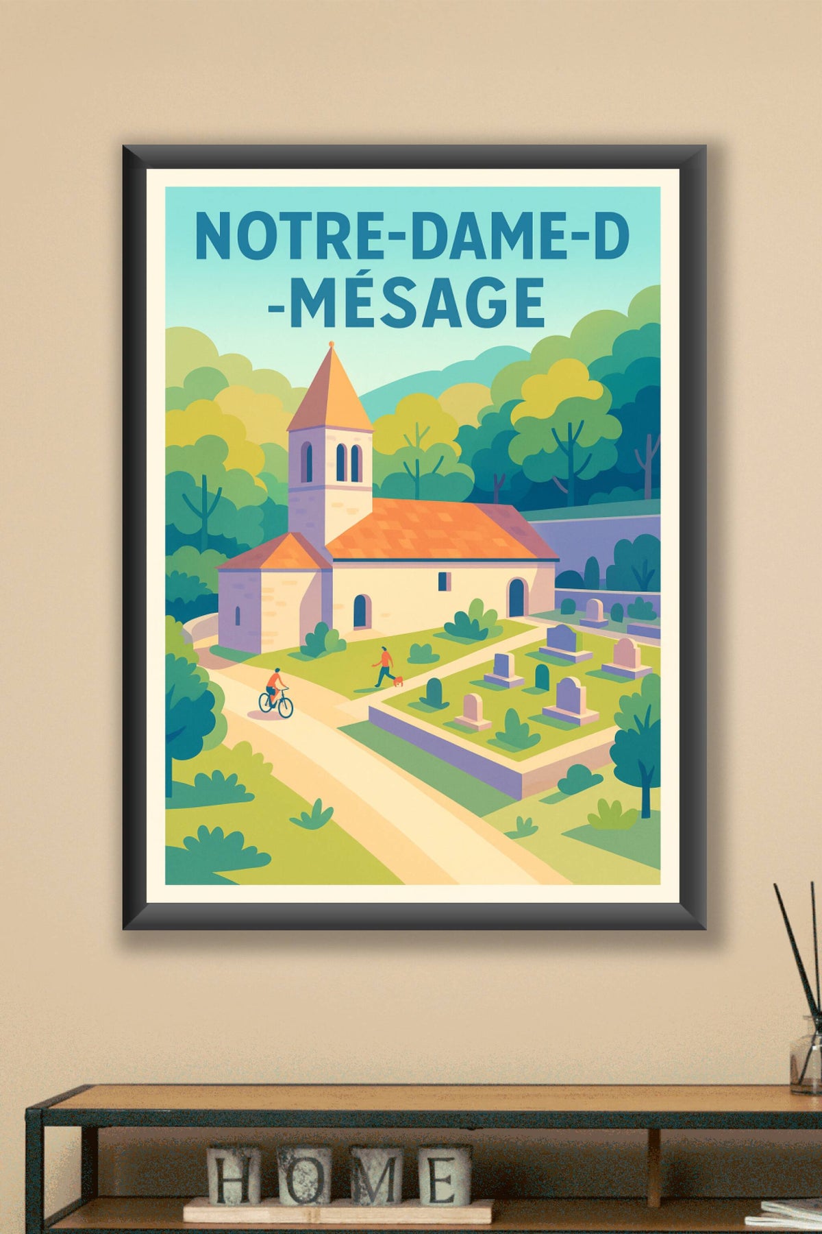 Affiche de Notre-Dame-de-Mésage - Havre de paix au cœur de la nature