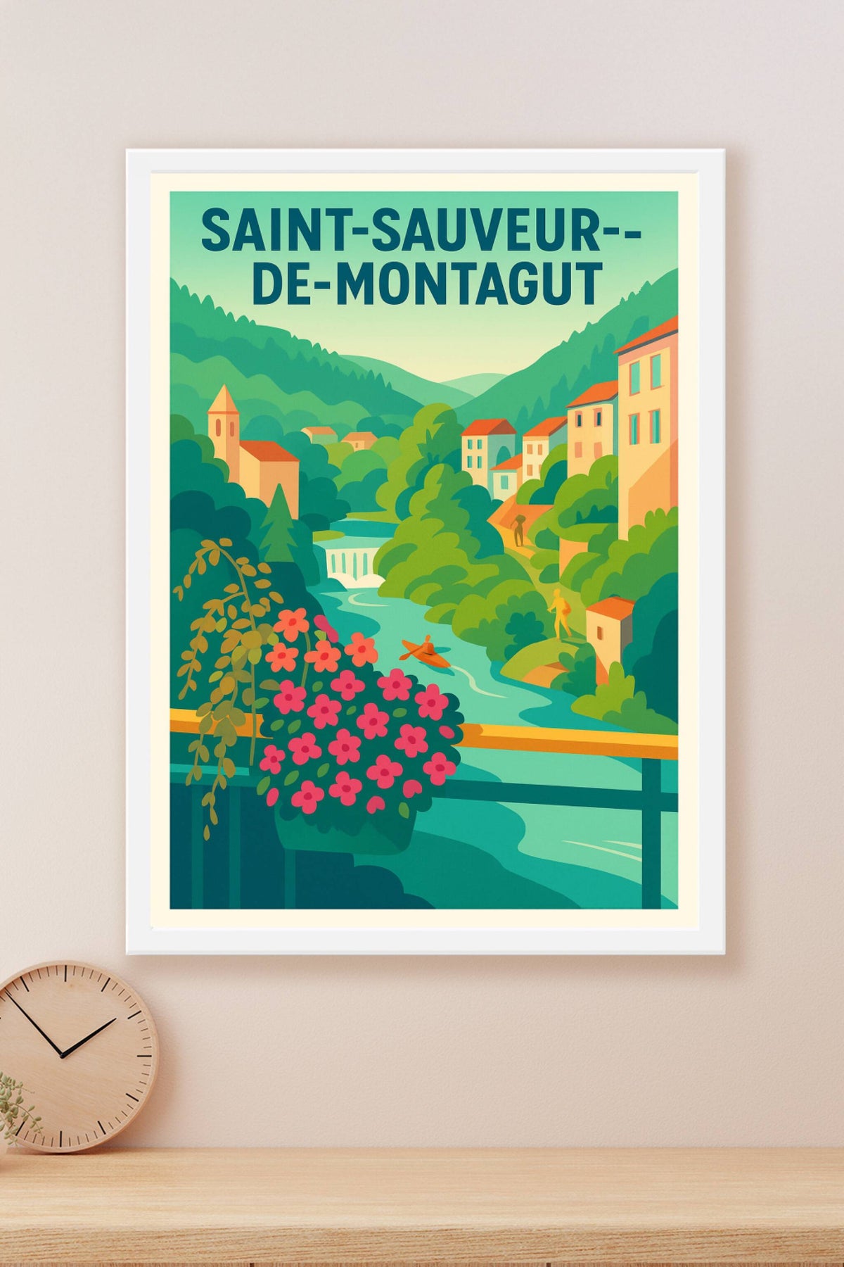 Affiche de Saint-Sauveur-de-Montagut - Charme et nature au cœur de la vallée