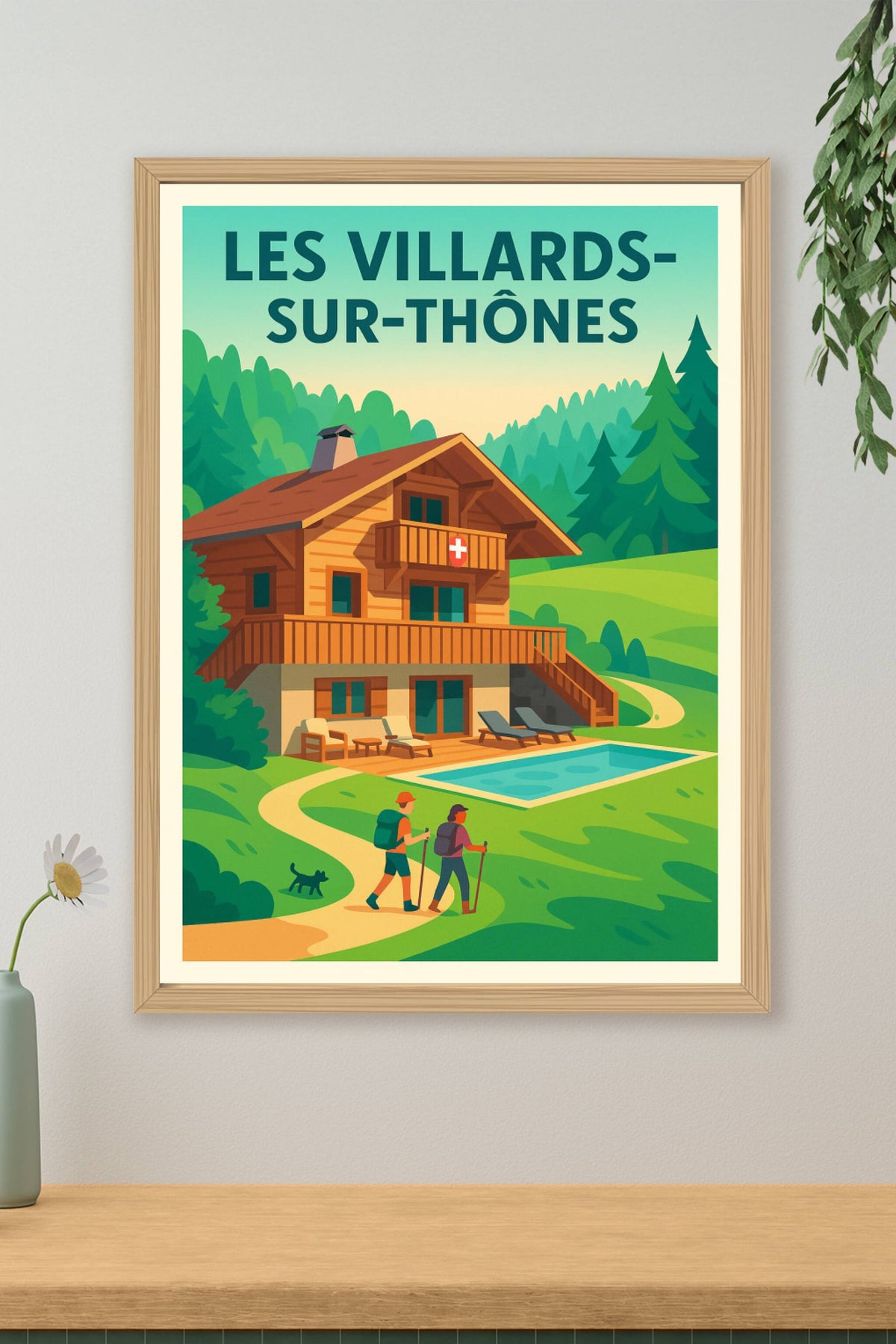 Affiche de Les Villards-sur-Thônes - Havre de nature et détente en montagne