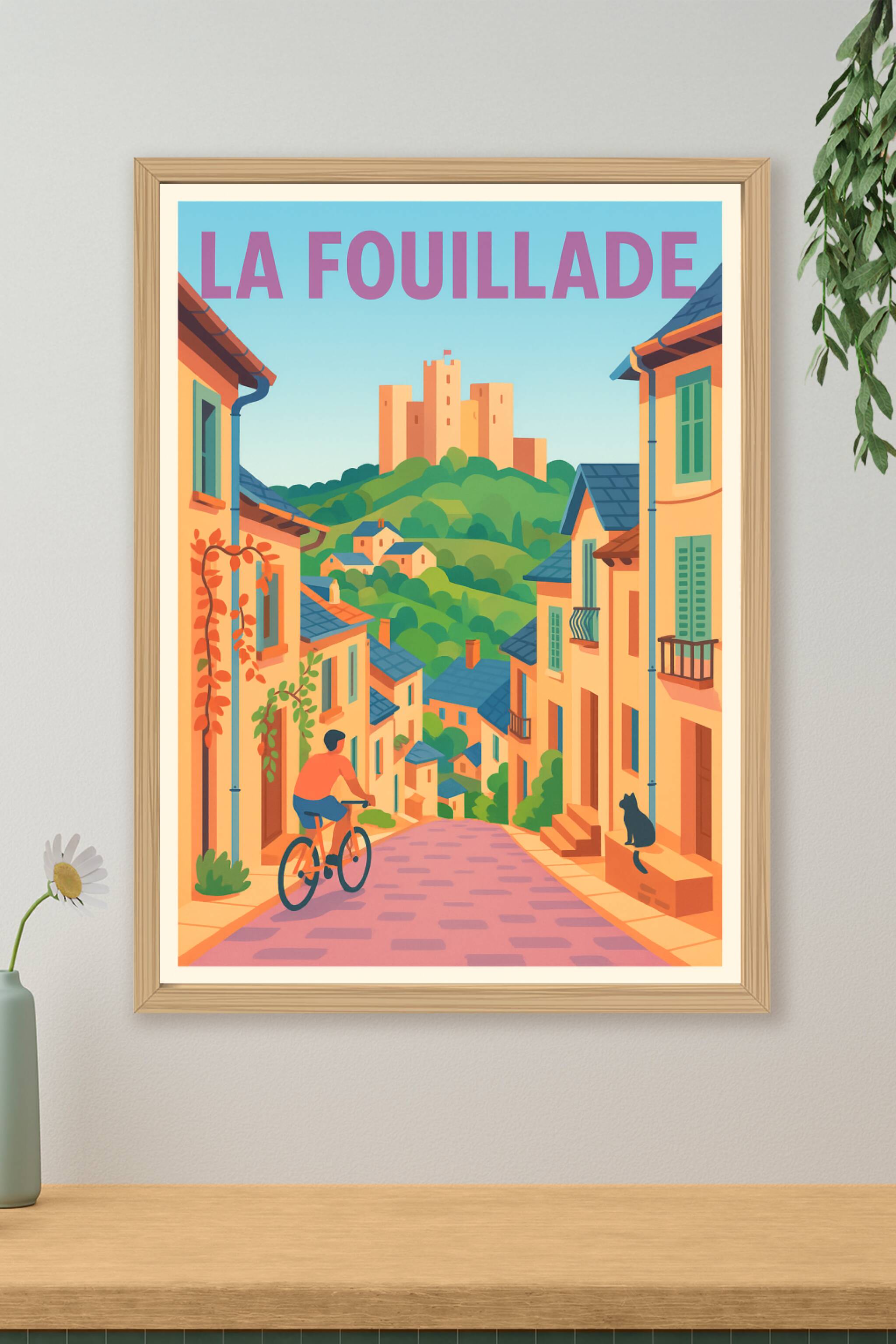 Affiche de La Fouillade - Promenade paisible au cœur du village