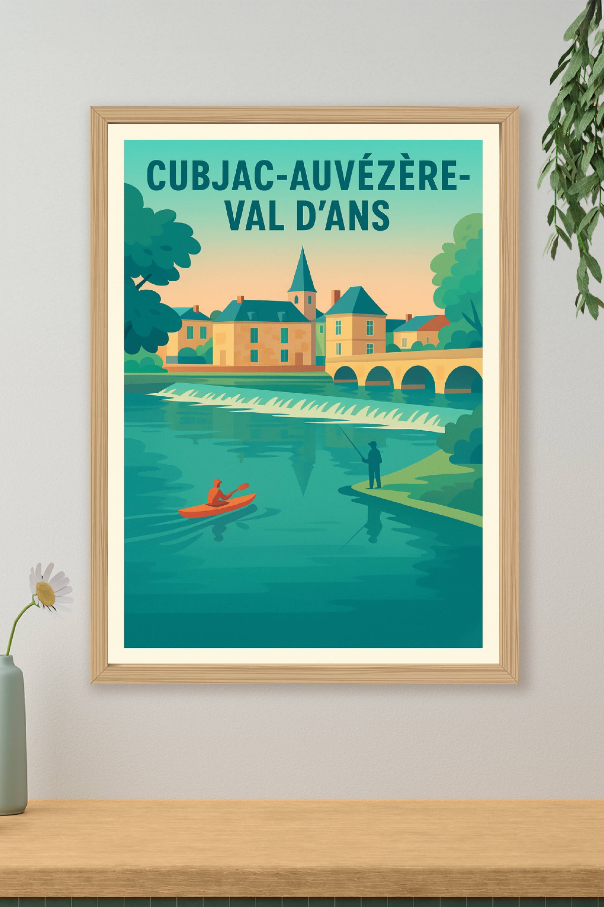 Affiche de Cubjac-Auvézère-Val d'Ans - Une escapade paisible au fil de l'eau