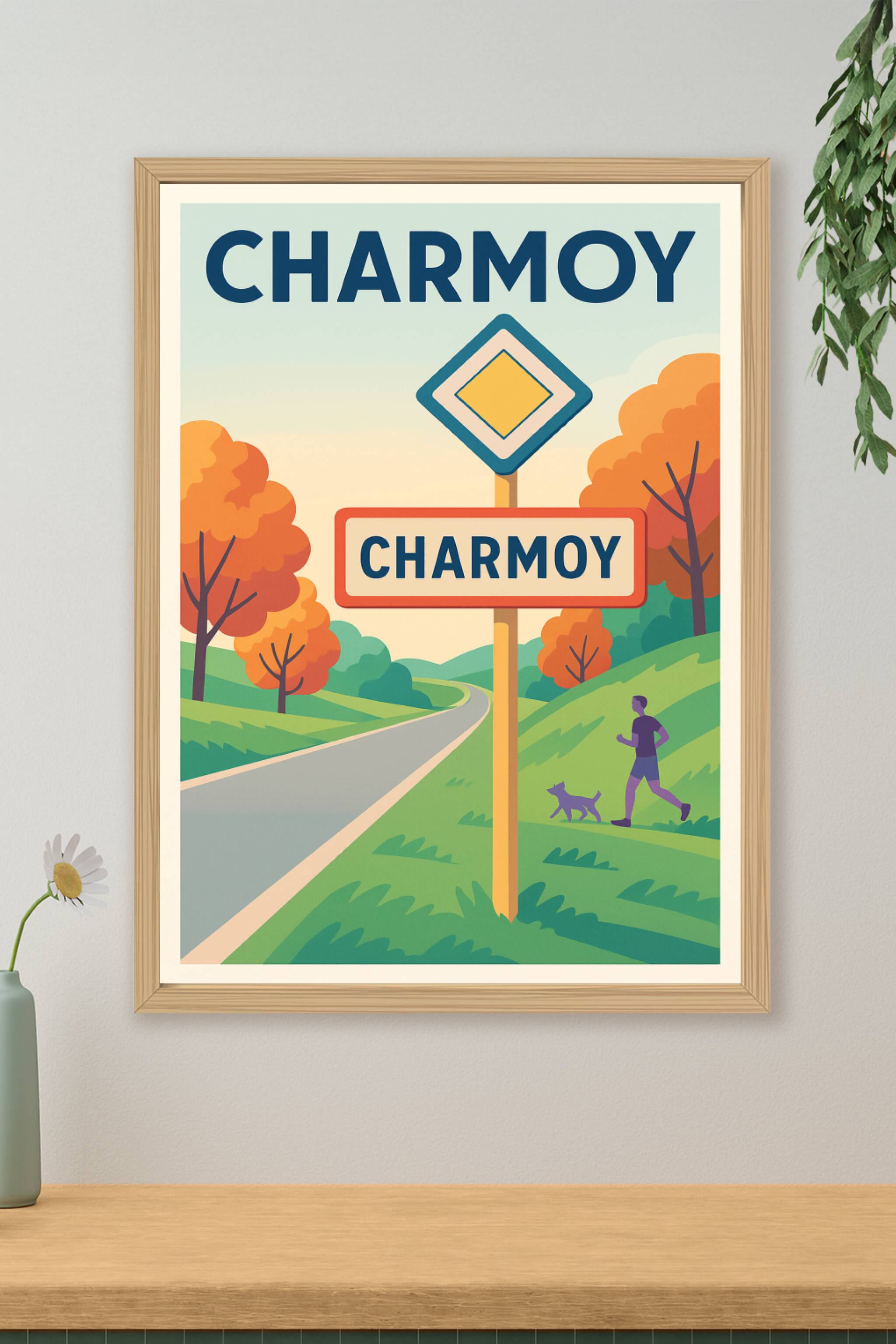 Affiche de Charmoy - Escapade nature et sérénité