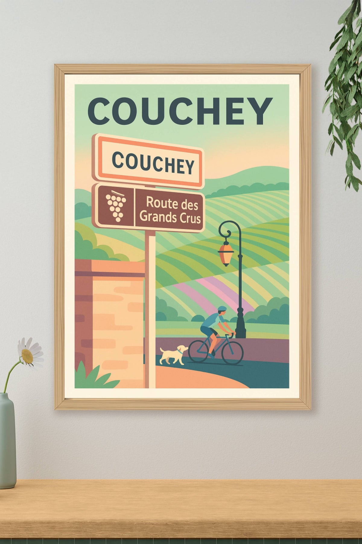 Affiche de Couchey - L'échappée belle sur la Route des Grands Crus