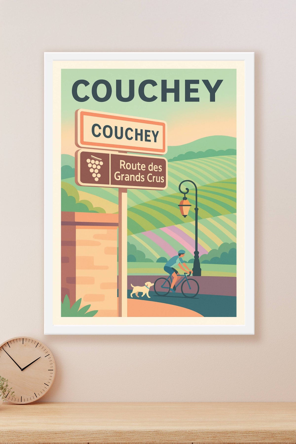 Affiche de Couchey - L'échappée belle sur la Route des Grands Crus