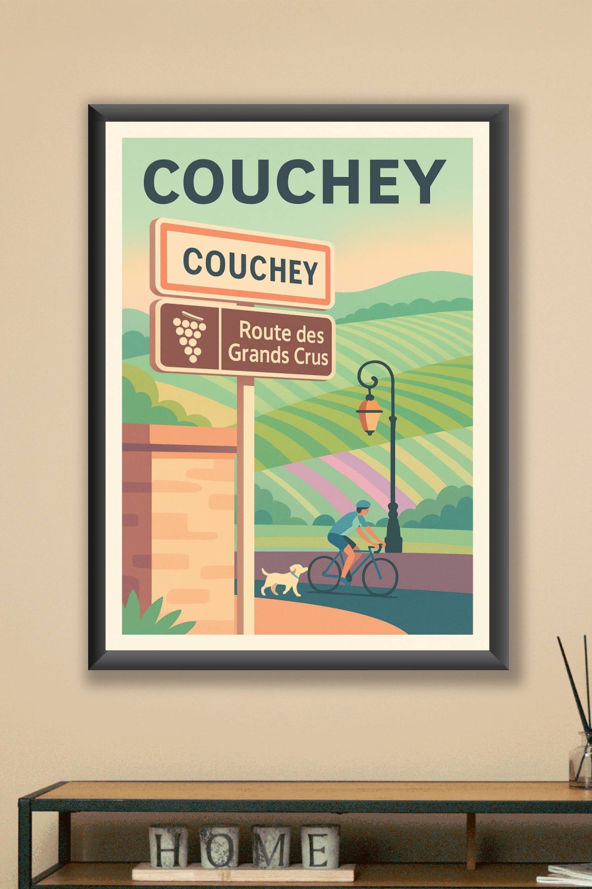 Affiche de Couchey - L'échappée belle sur la Route des Grands Crus