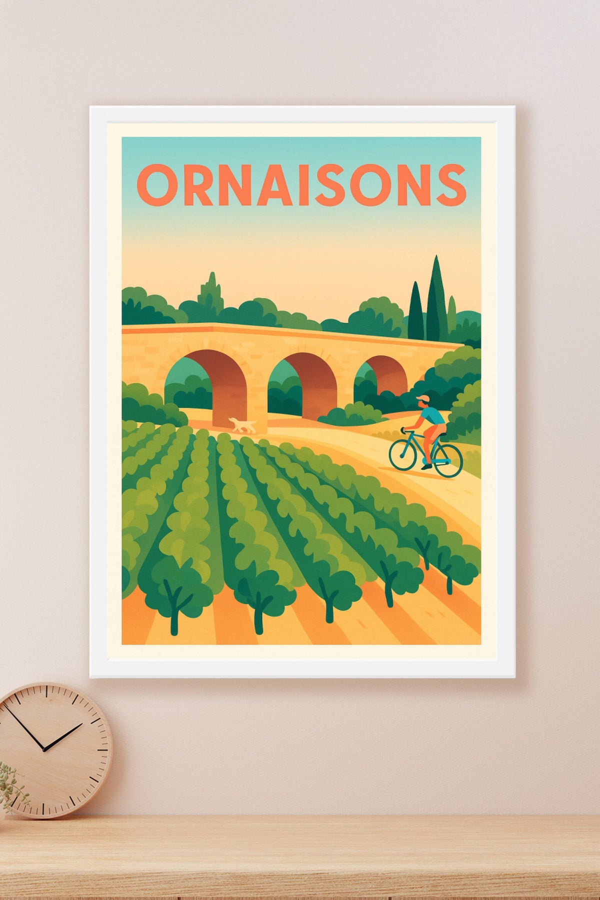 Affiche de Ornaisons - Balade bucolique au cœur des vignes