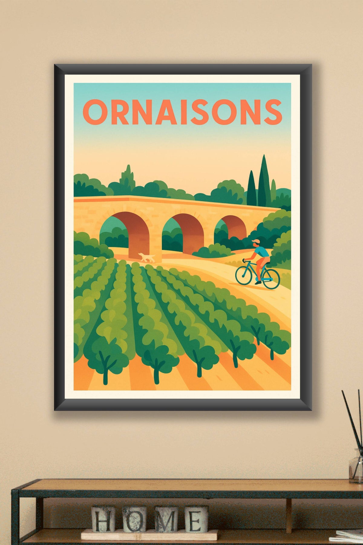 Affiche de Ornaisons - Balade bucolique au cœur des vignes