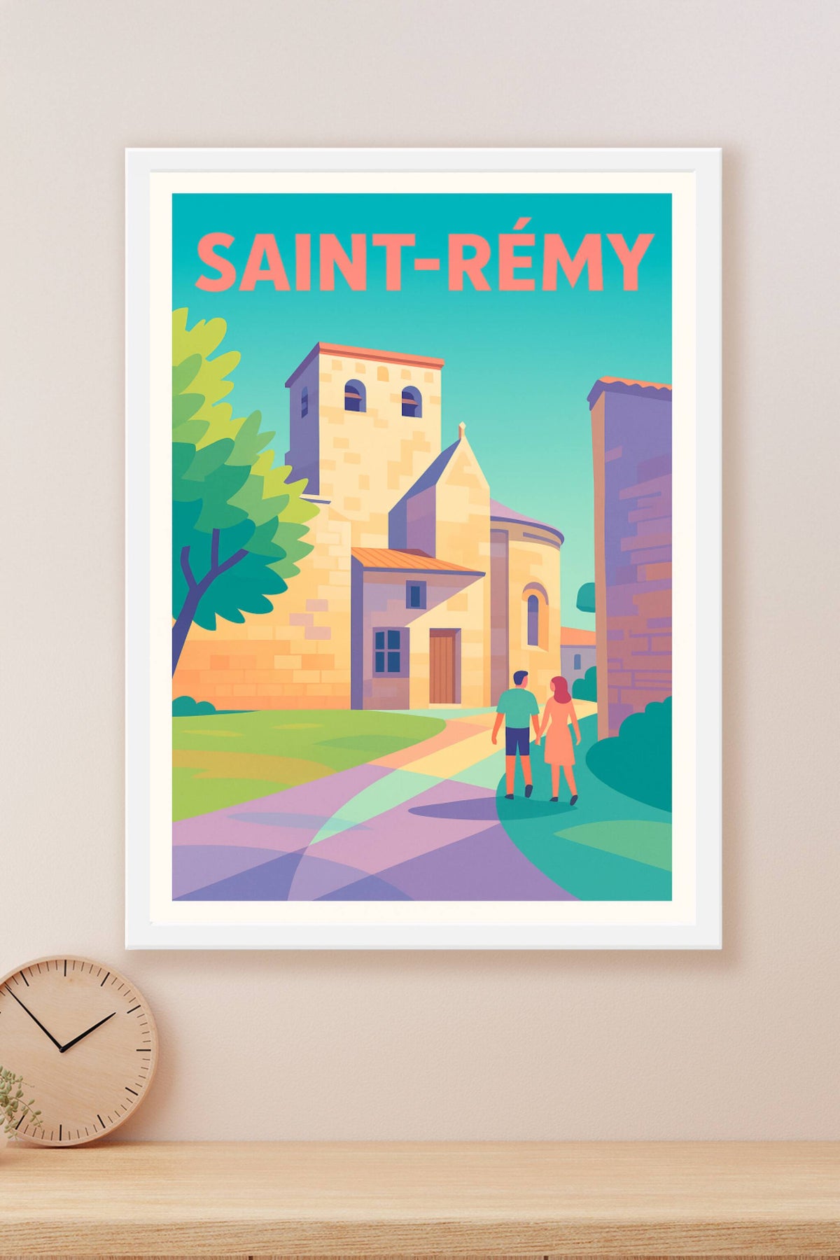 Affiche de Saint-Rémy - Promenade romantique au cœur de l'histoire