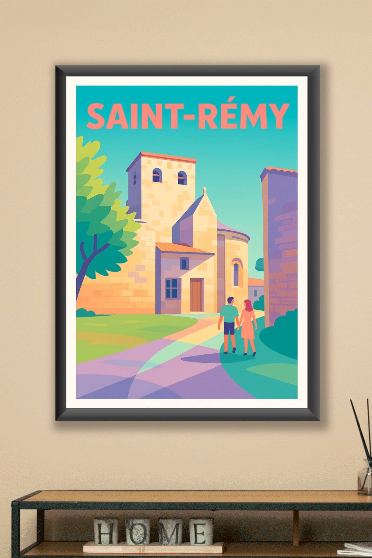 Affiche de Saint-Rémy - Promenade romantique au cœur de l'histoire