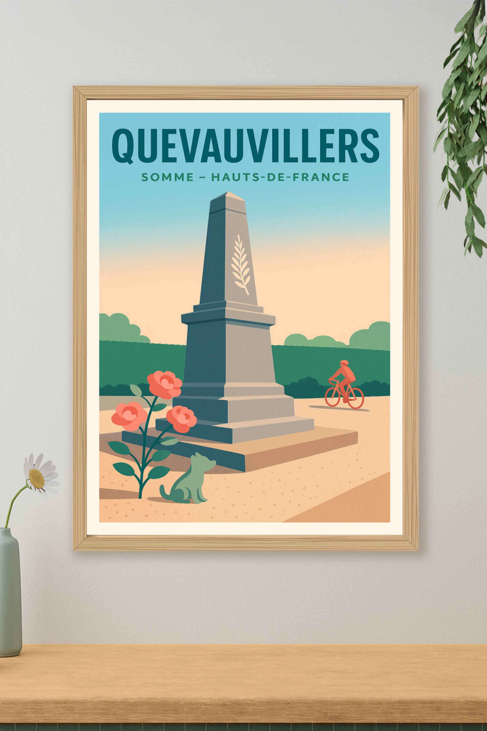 Affiche de Quevauvillers - Charme et Sérénité en Hauts-de-France