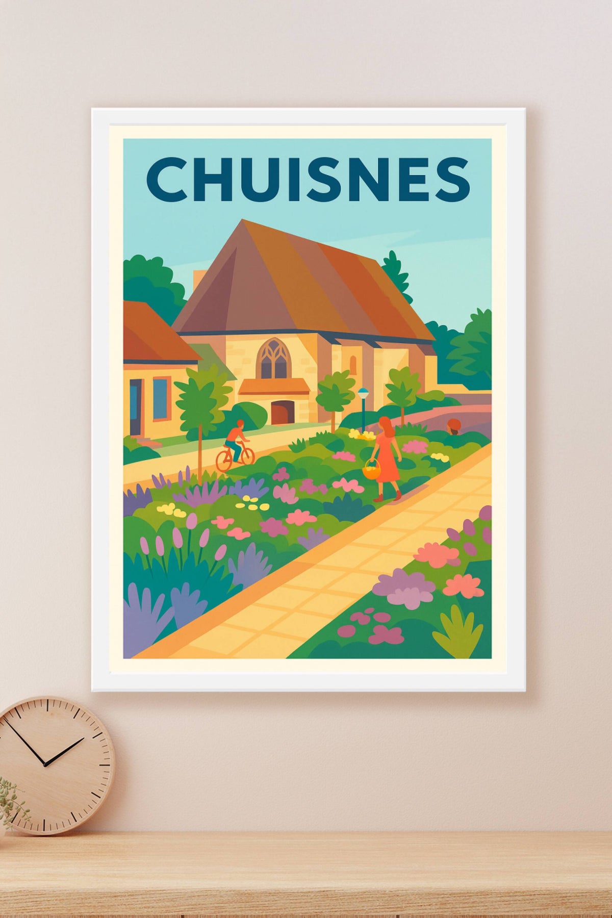 Affiche de Chuisnes - L'élégance bucolique au cœur du village