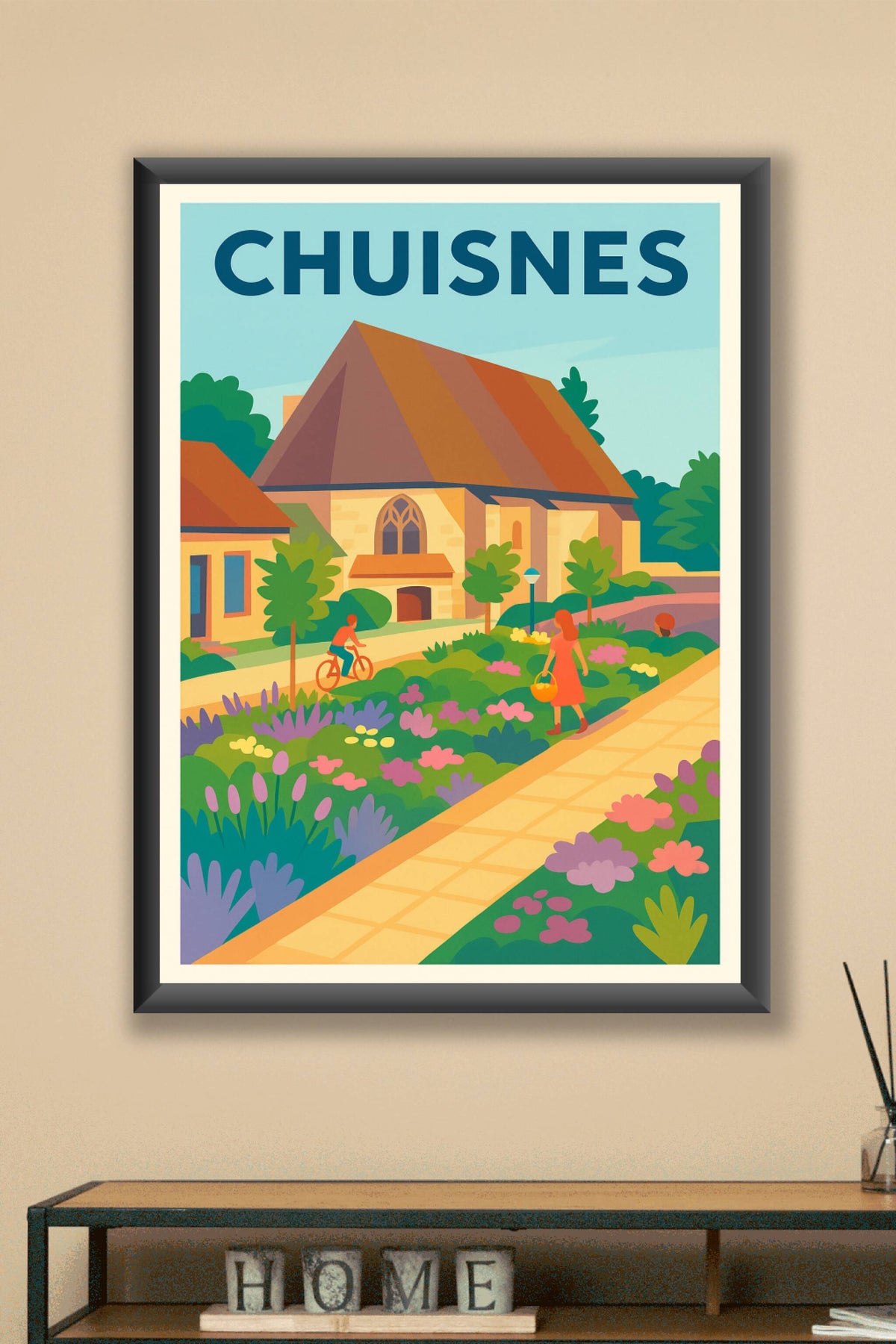 Affiche de Chuisnes - L'élégance bucolique au cœur du village