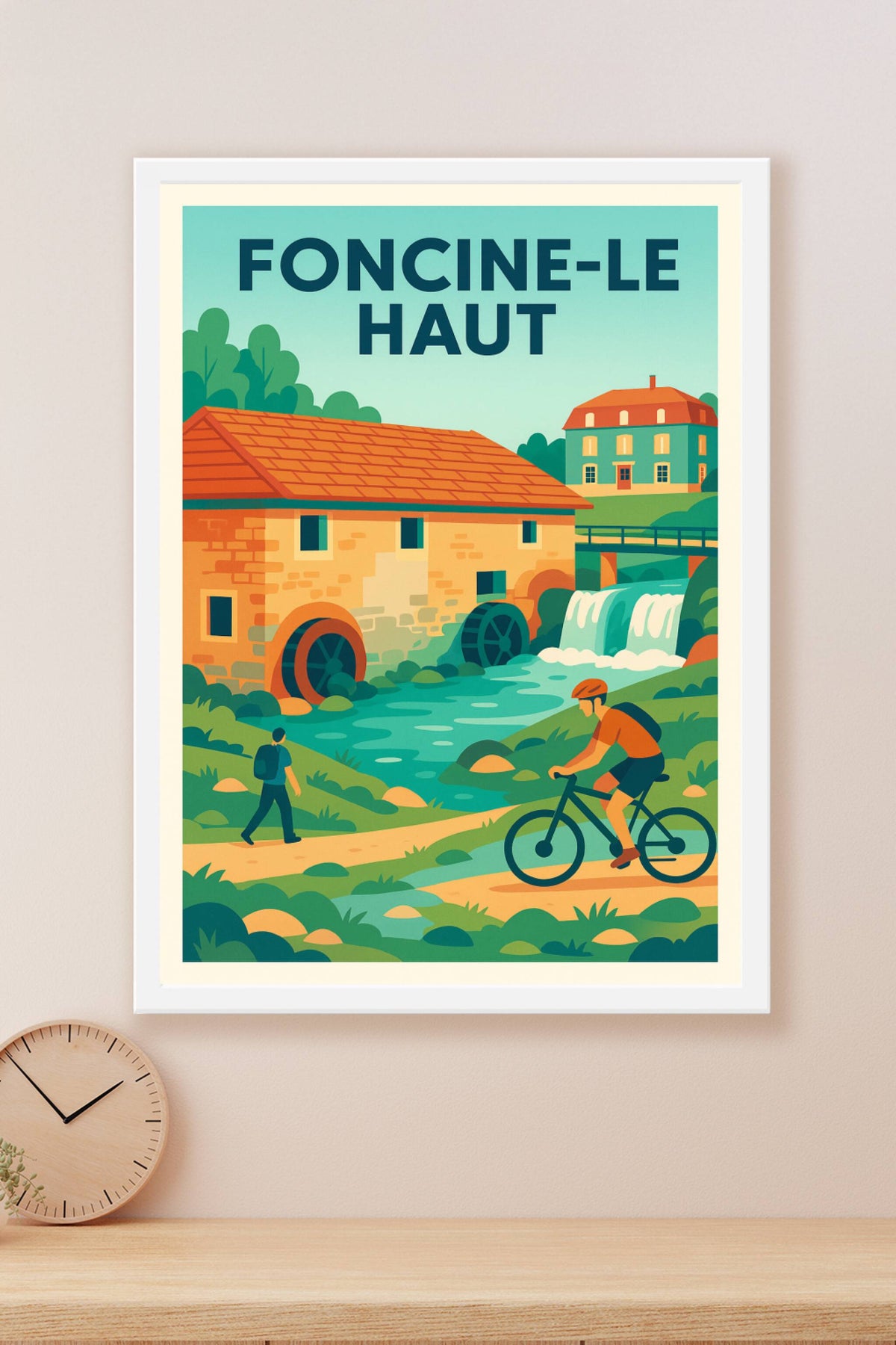 Affiche de Foncine-le-Haut - Nature et Patrimoine en Harmonie