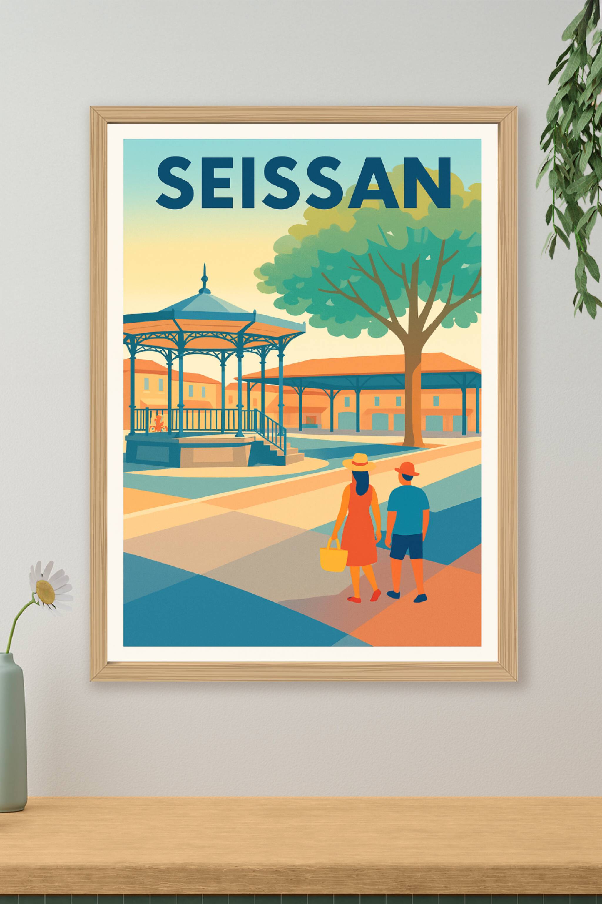 Affiche de Seissan - Charme et convivialité au cœur du Sud-Ouest